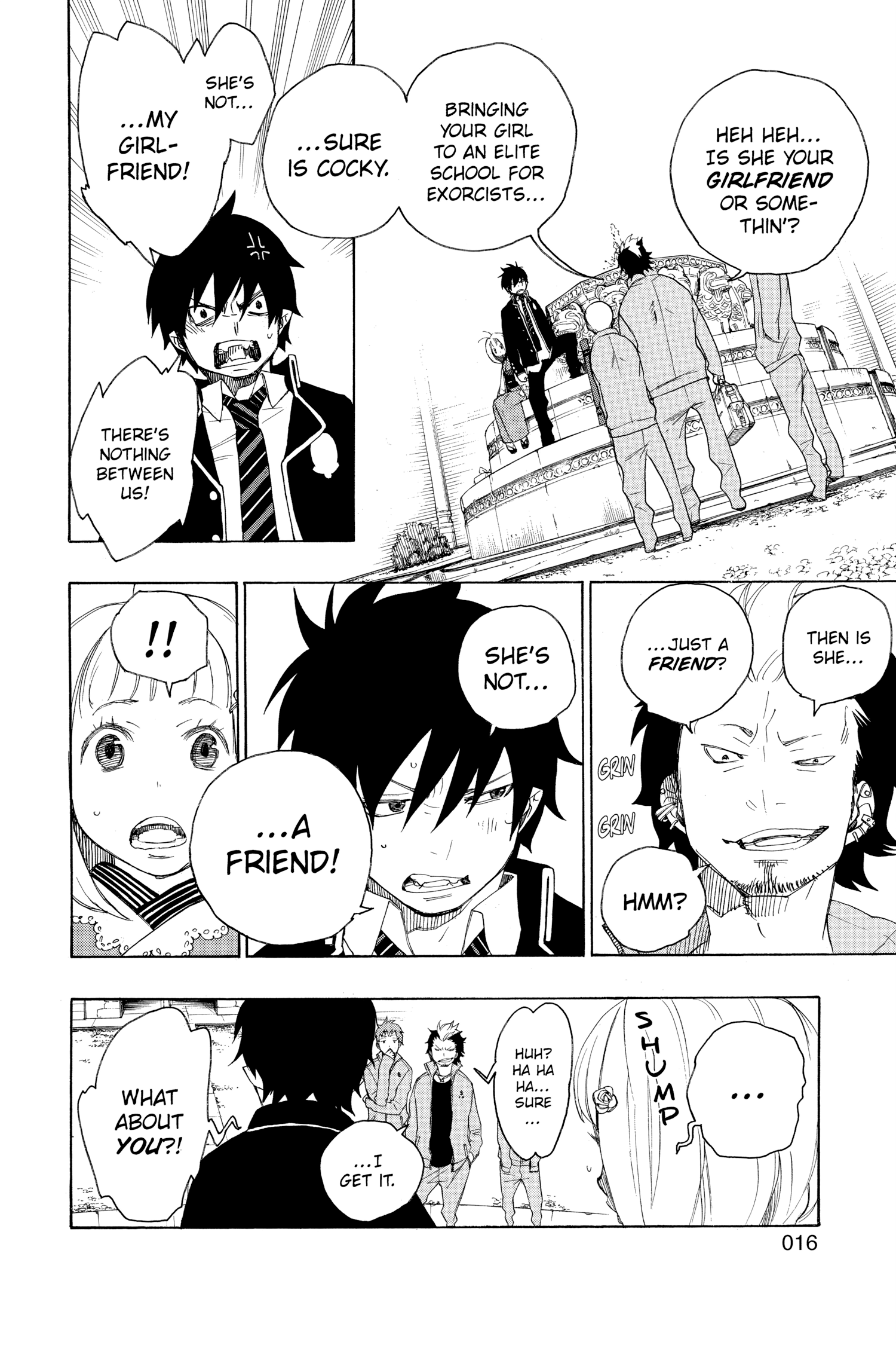 Read Blue Exorcist Manga Online