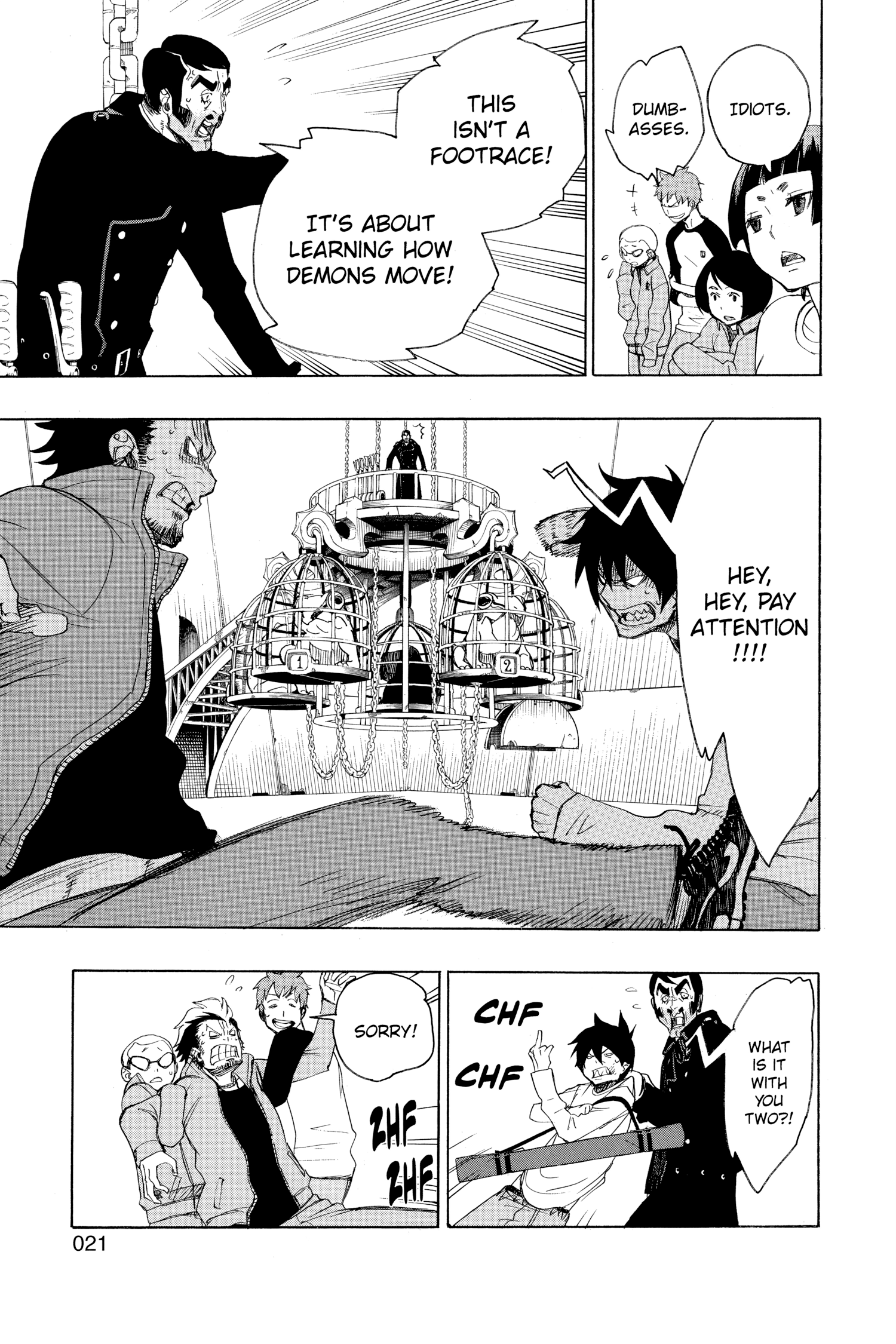 Read Blue Exorcist Manga Online