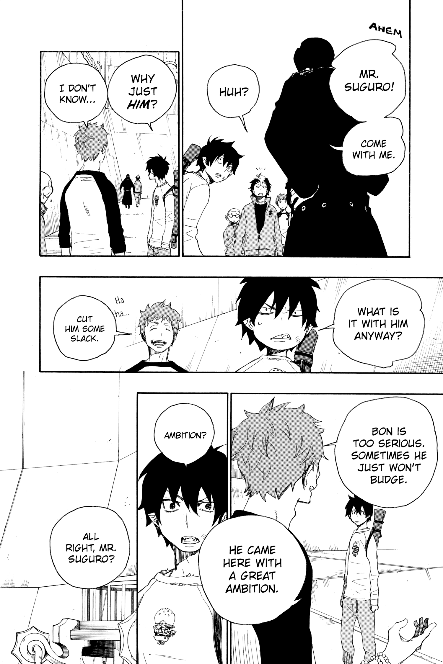 Read Blue Exorcist Manga Online