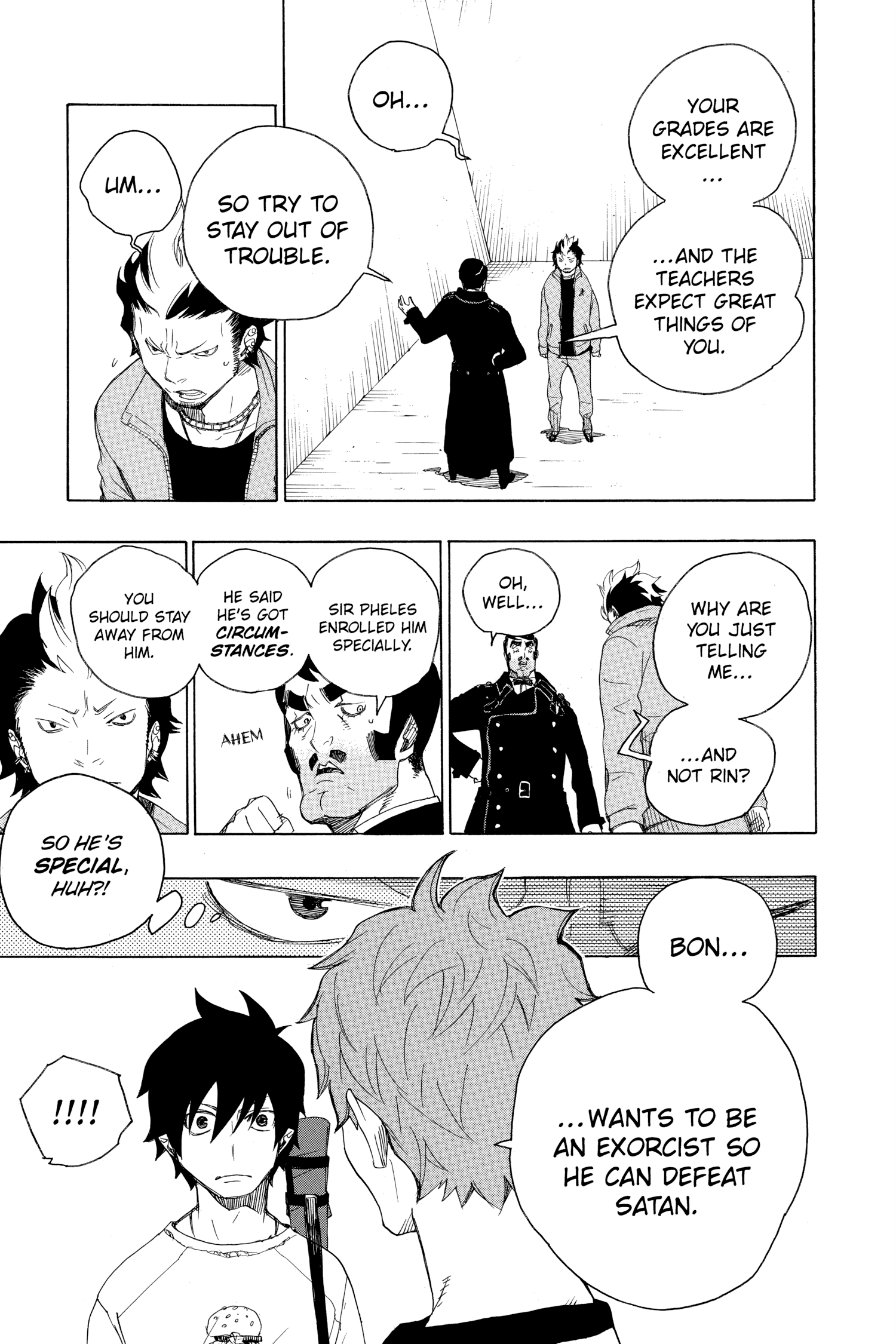Read Blue Exorcist Manga Online