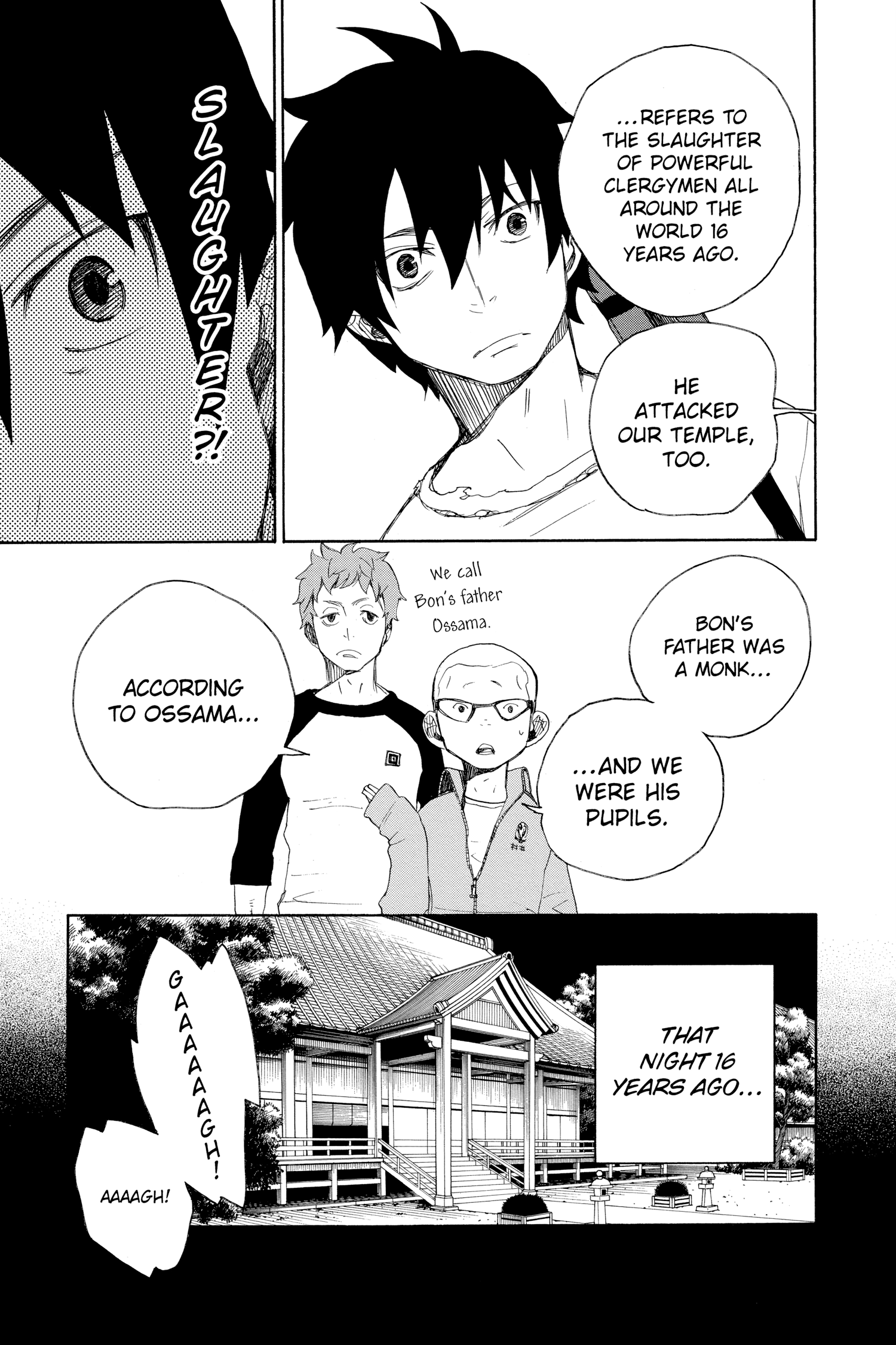 Read Blue Exorcist Manga Online