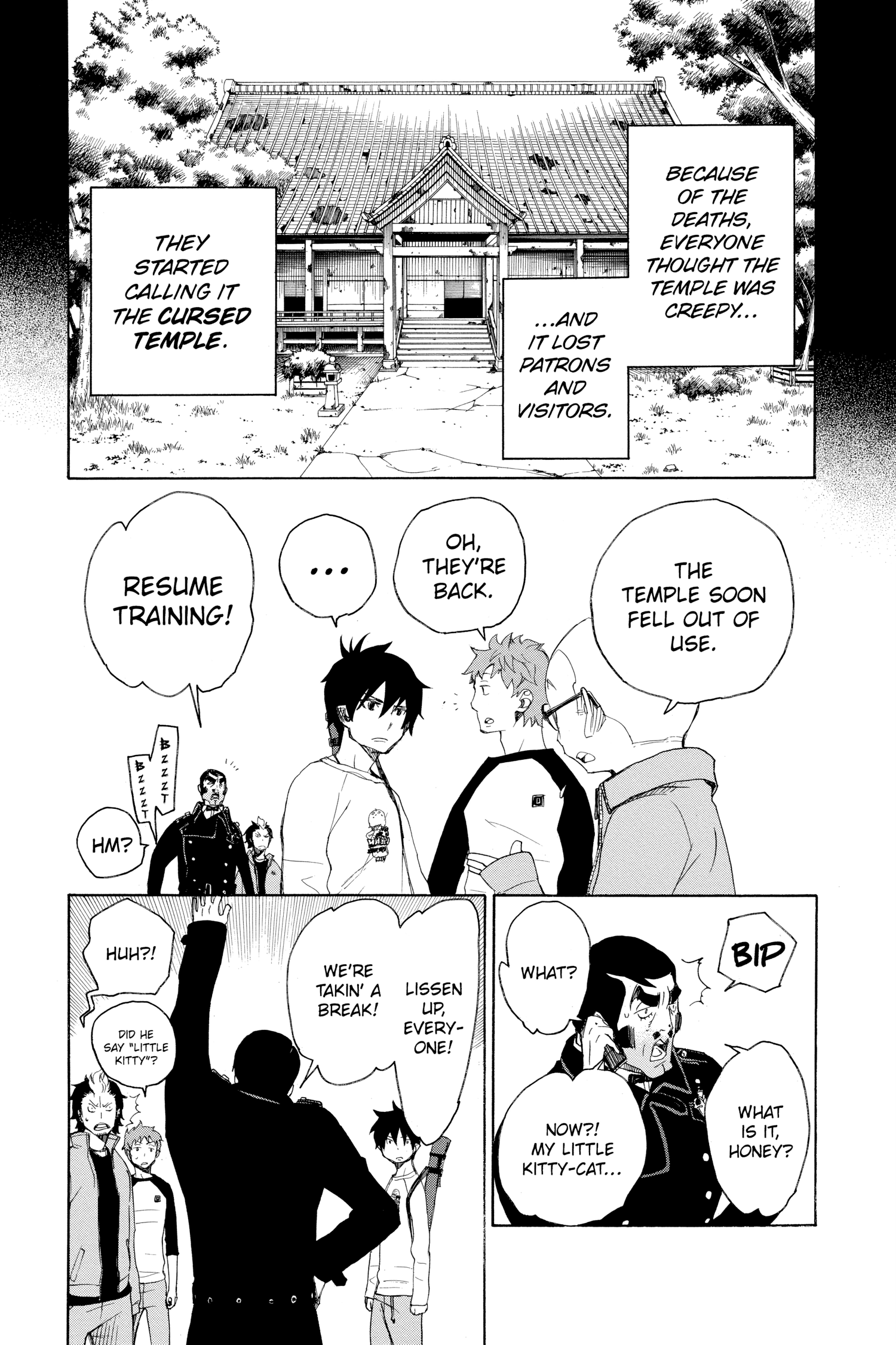 Read Blue Exorcist Manga Online