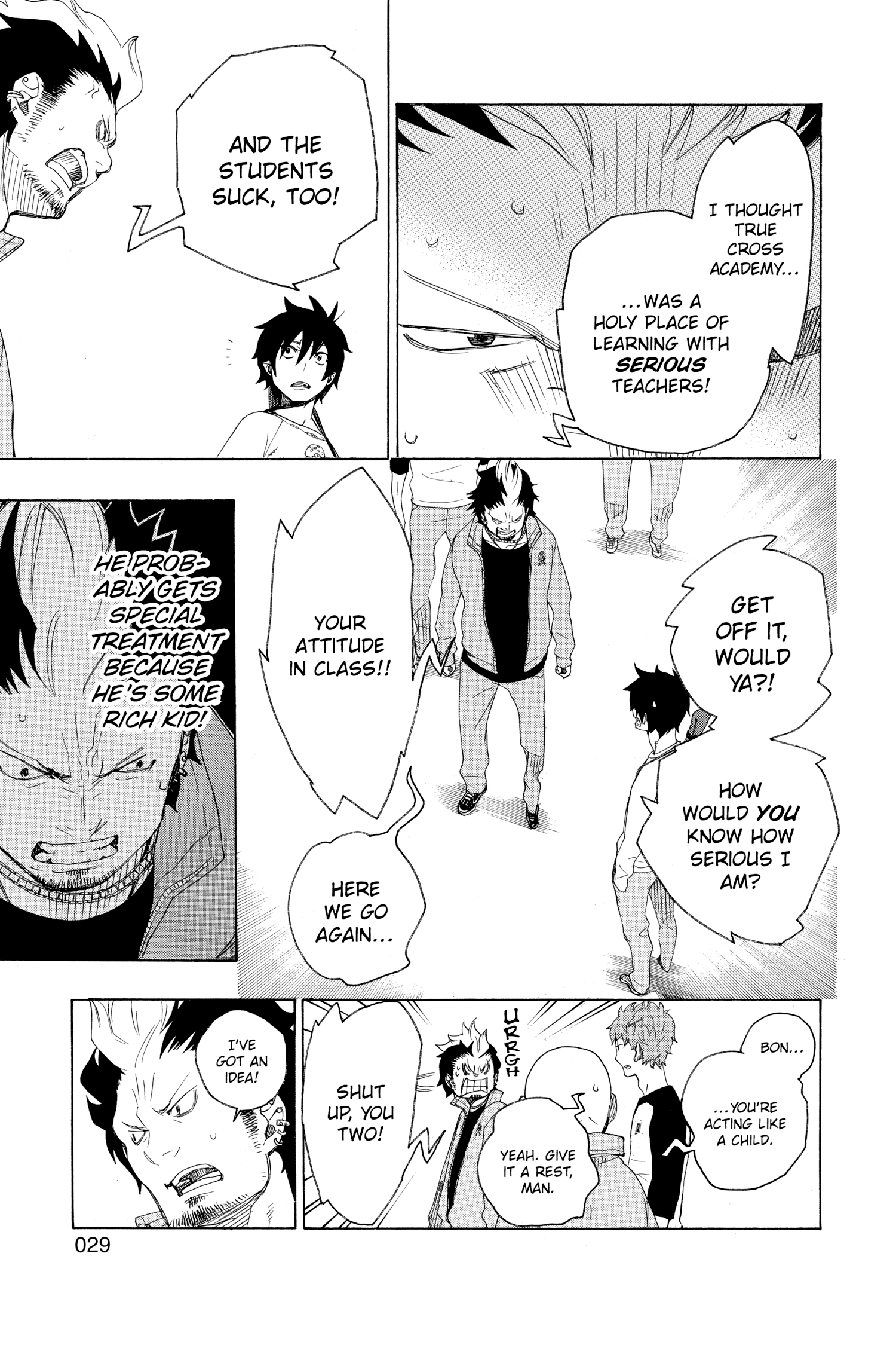 Read Blue Exorcist Manga Online