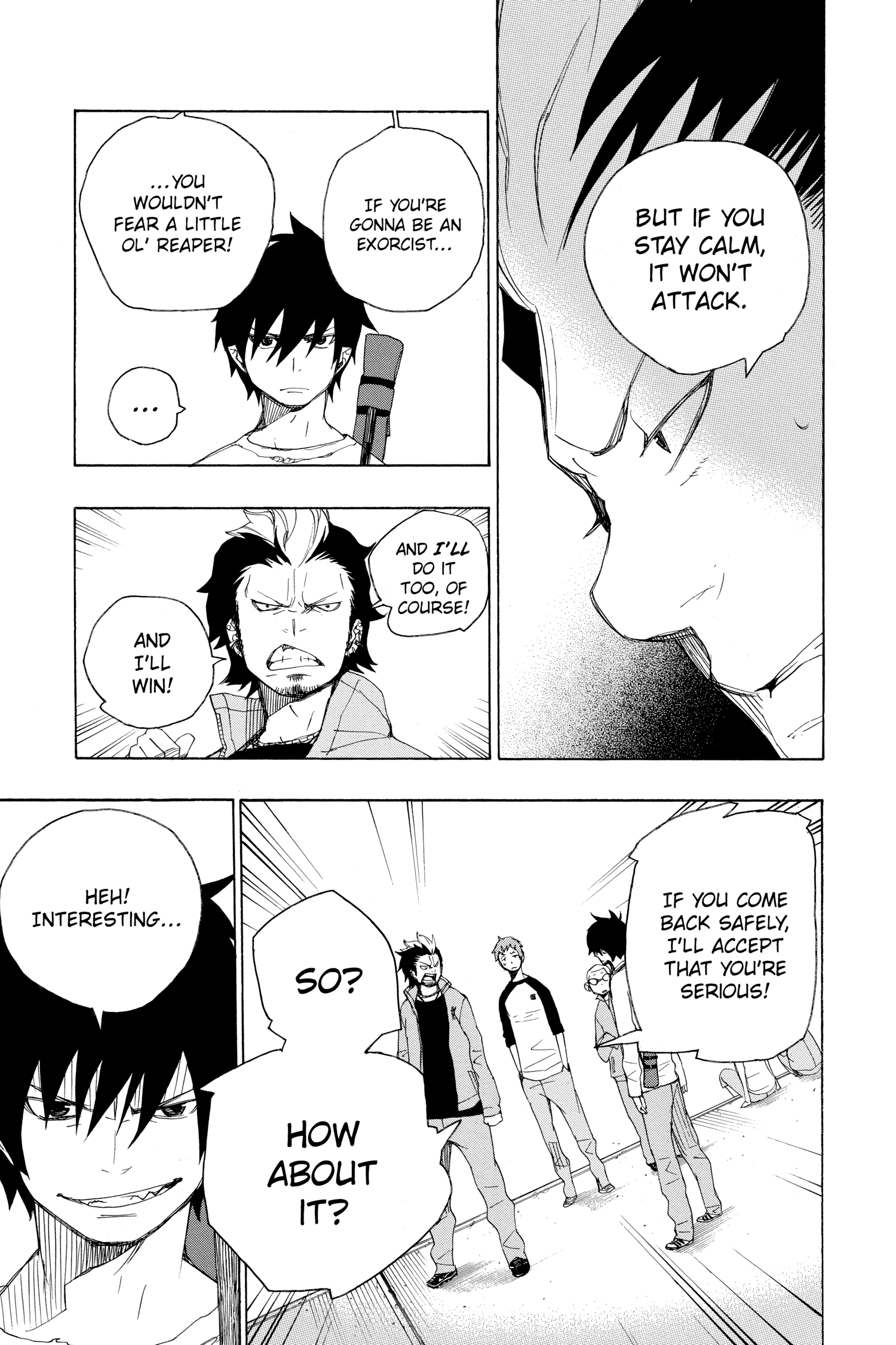 Read Blue Exorcist Manga Online