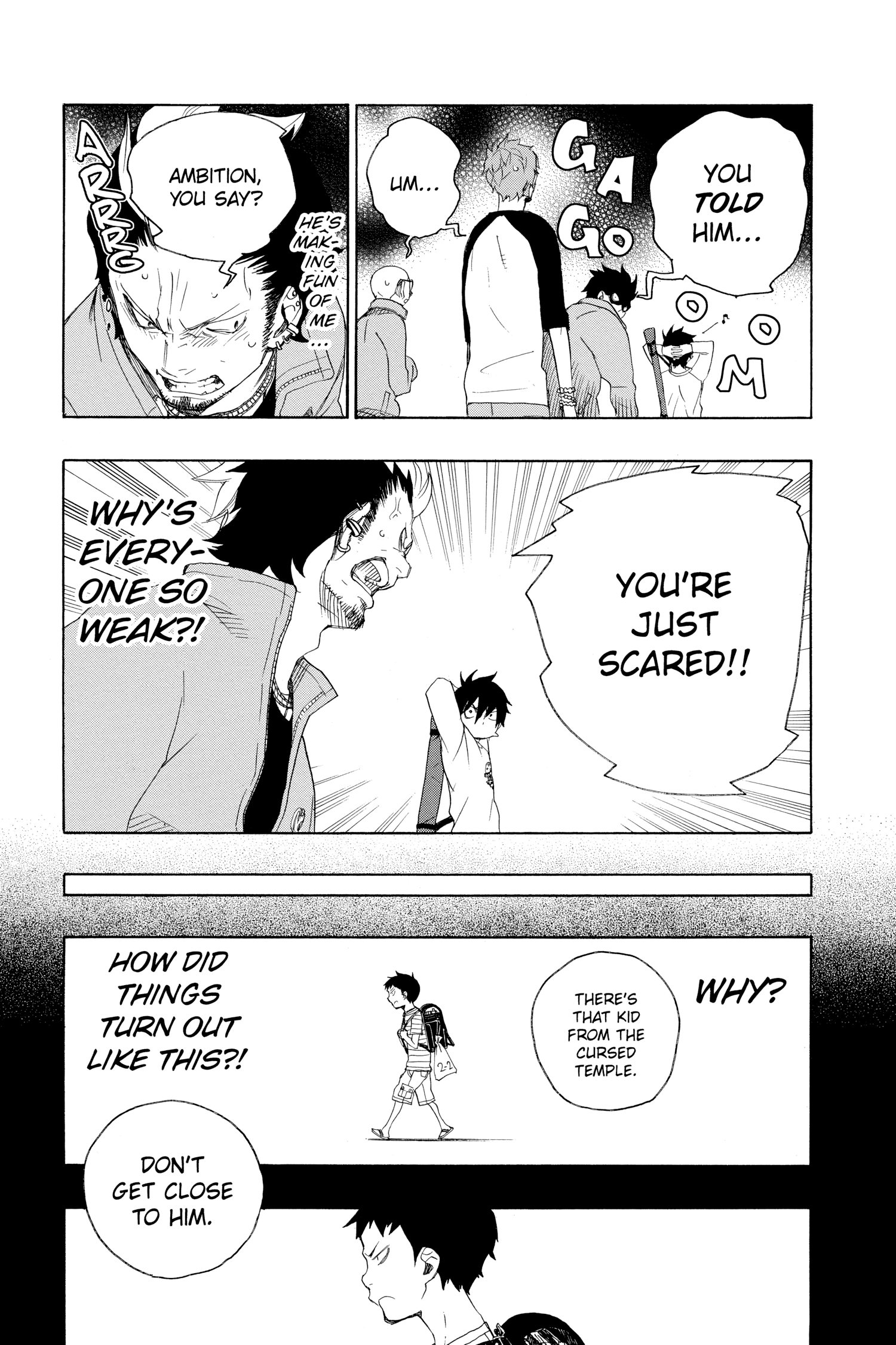 Read Blue Exorcist Manga Online