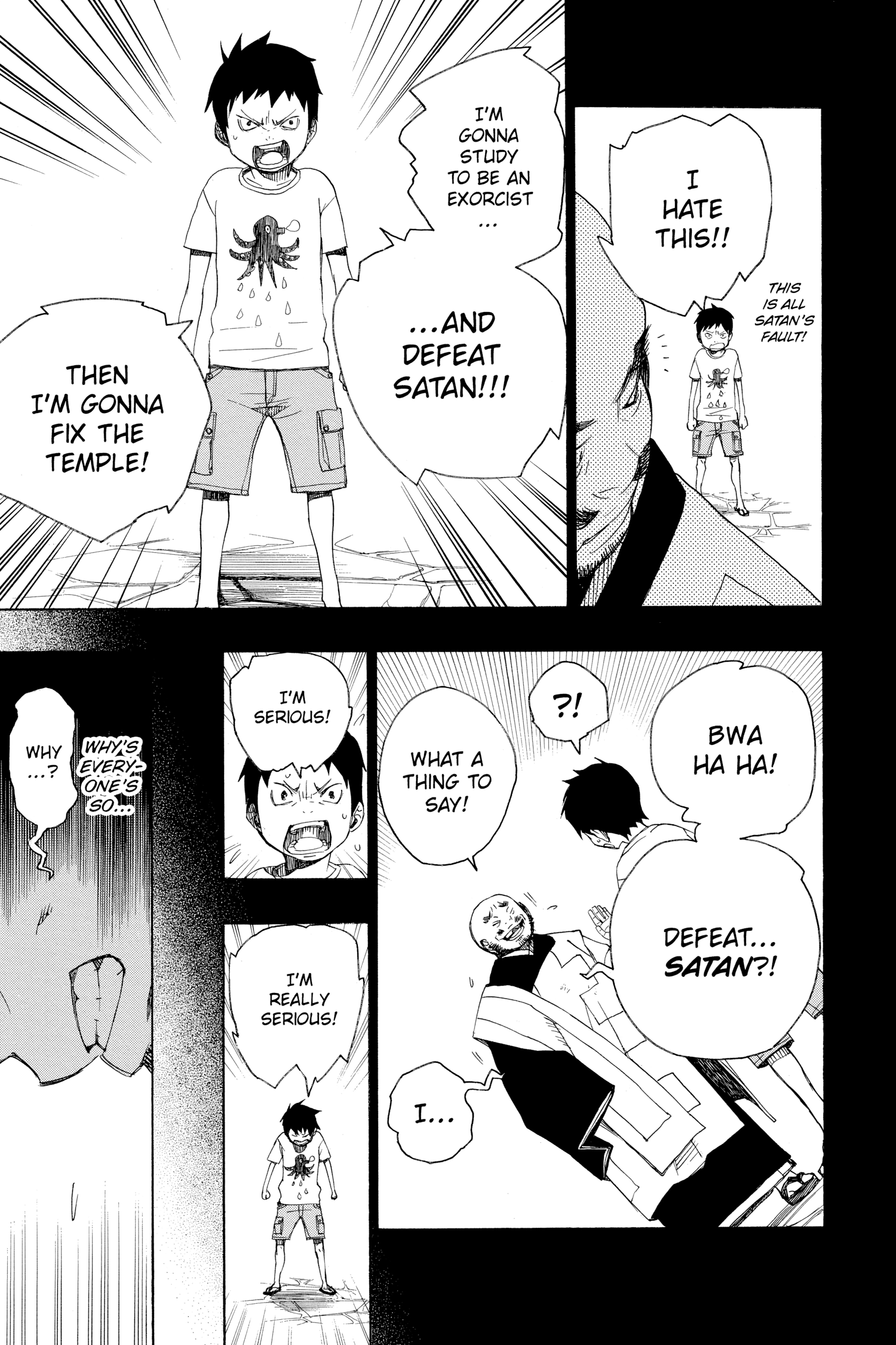 Read Blue Exorcist Manga Online