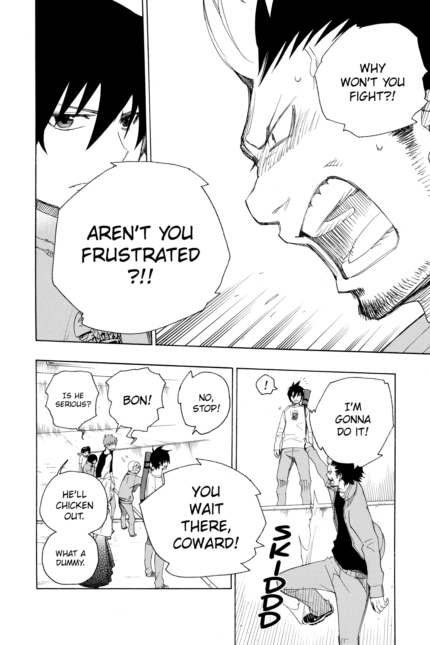 Read Blue Exorcist Manga Online
