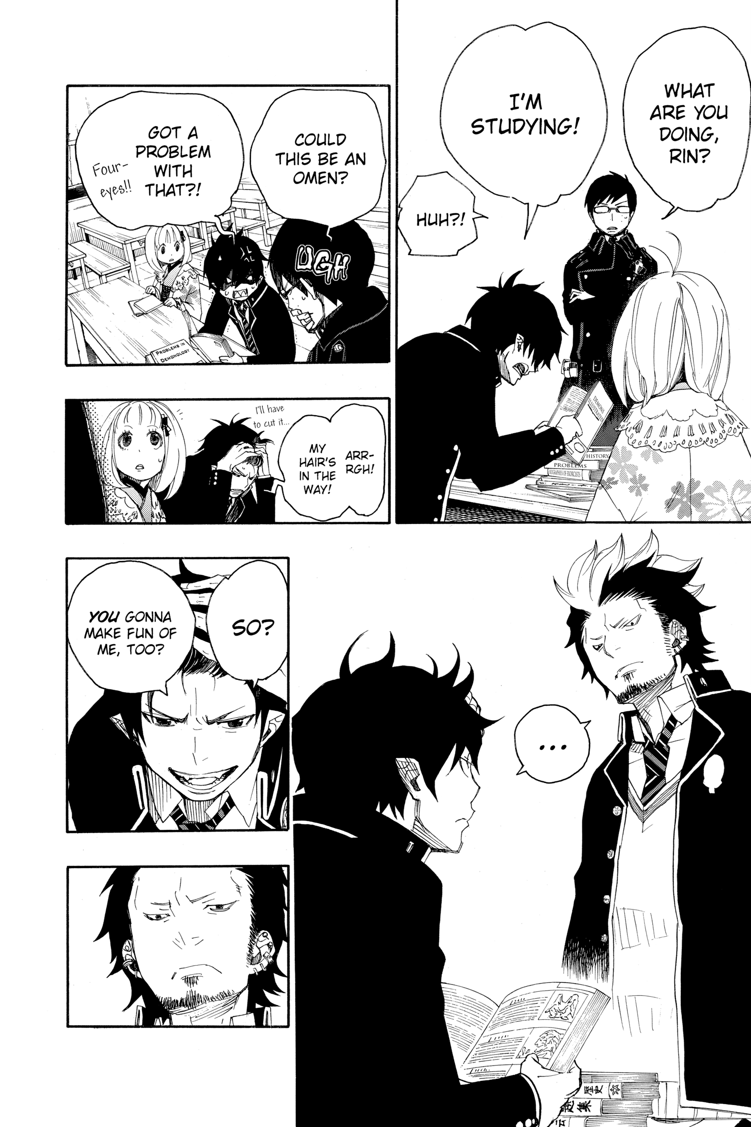 Read Blue Exorcist Manga Online