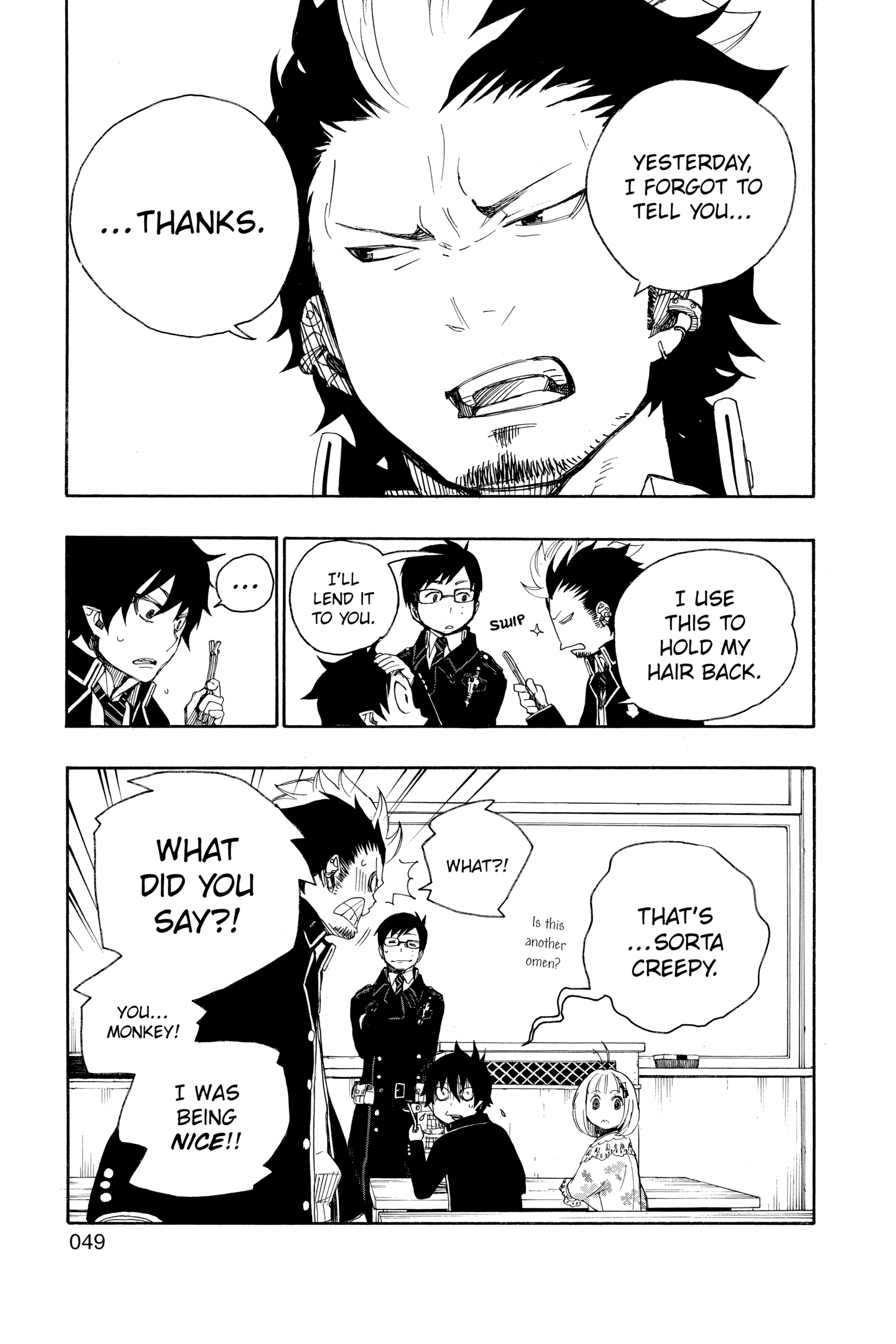 Read Blue Exorcist Manga Online