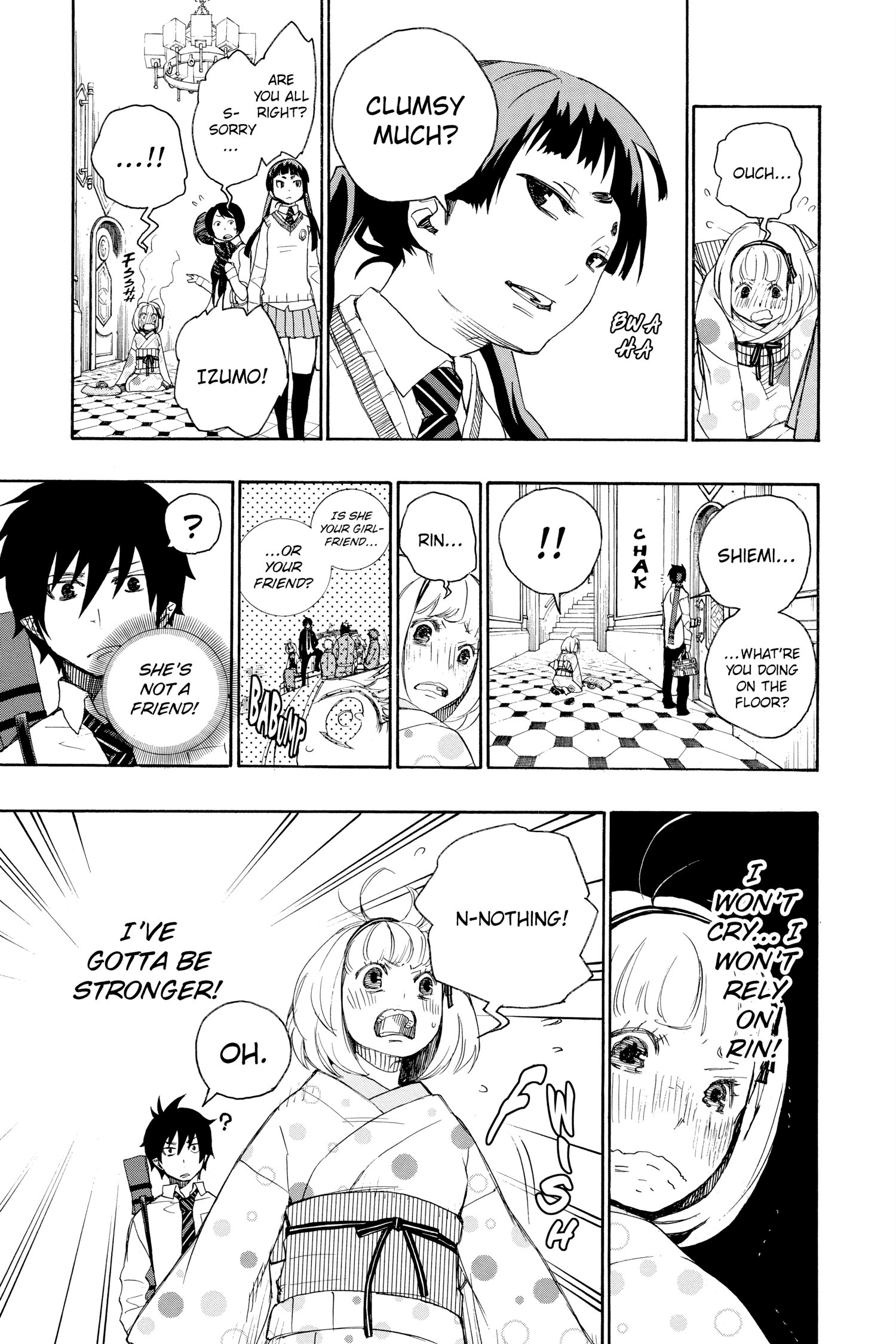 Read Blue Exorcist Manga Online