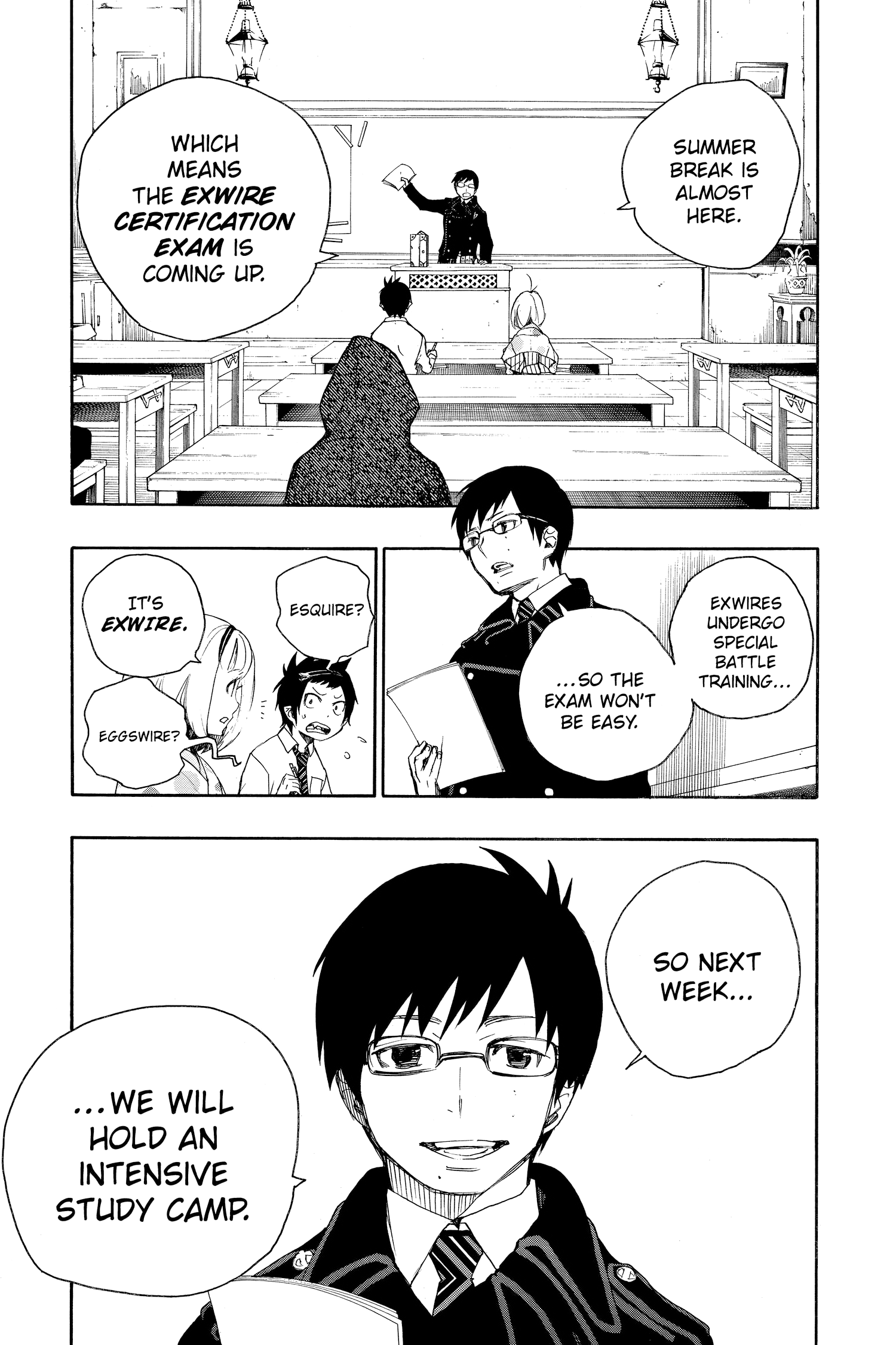 Read Blue Exorcist Manga Online
