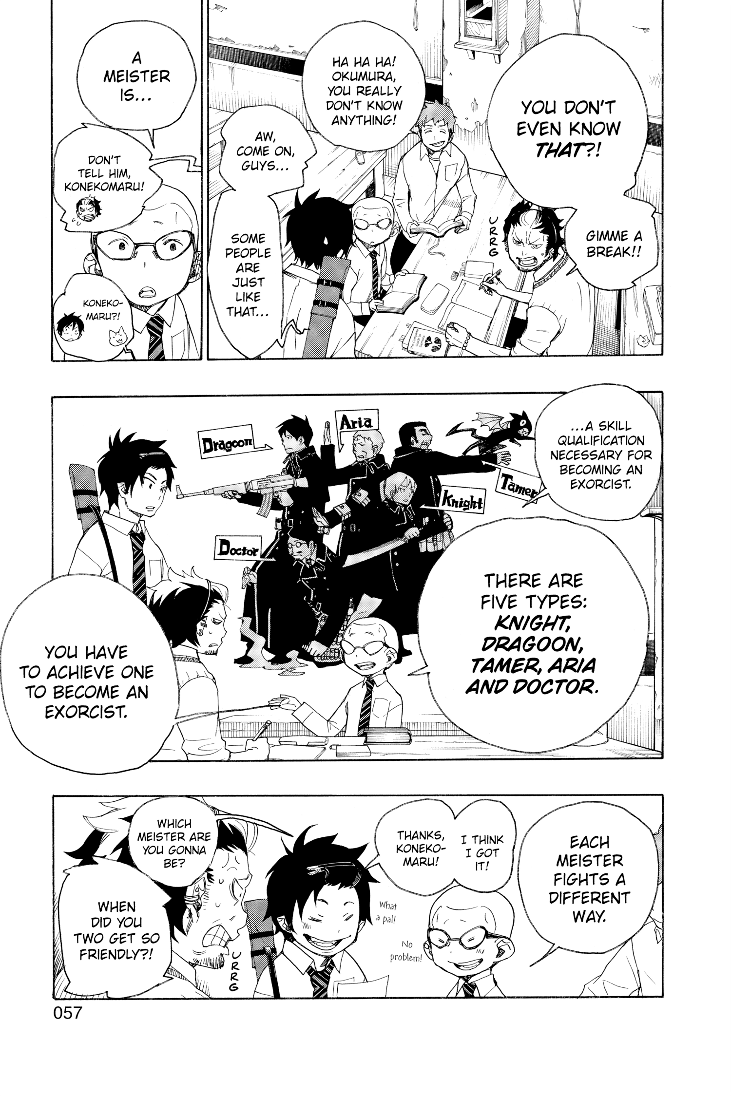 Read Blue Exorcist Manga Online