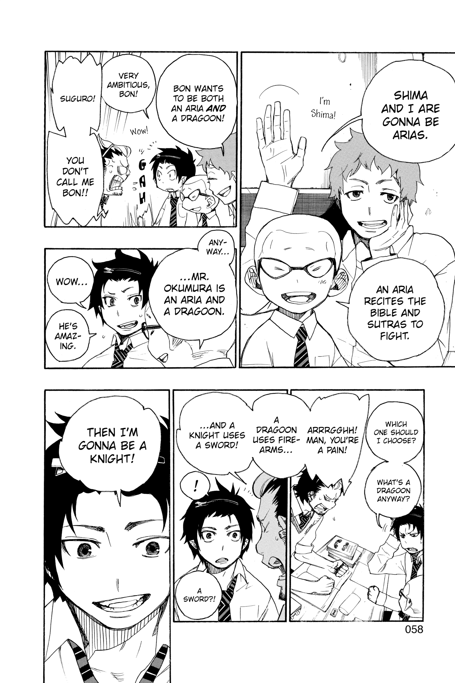 Read Blue Exorcist Manga Online