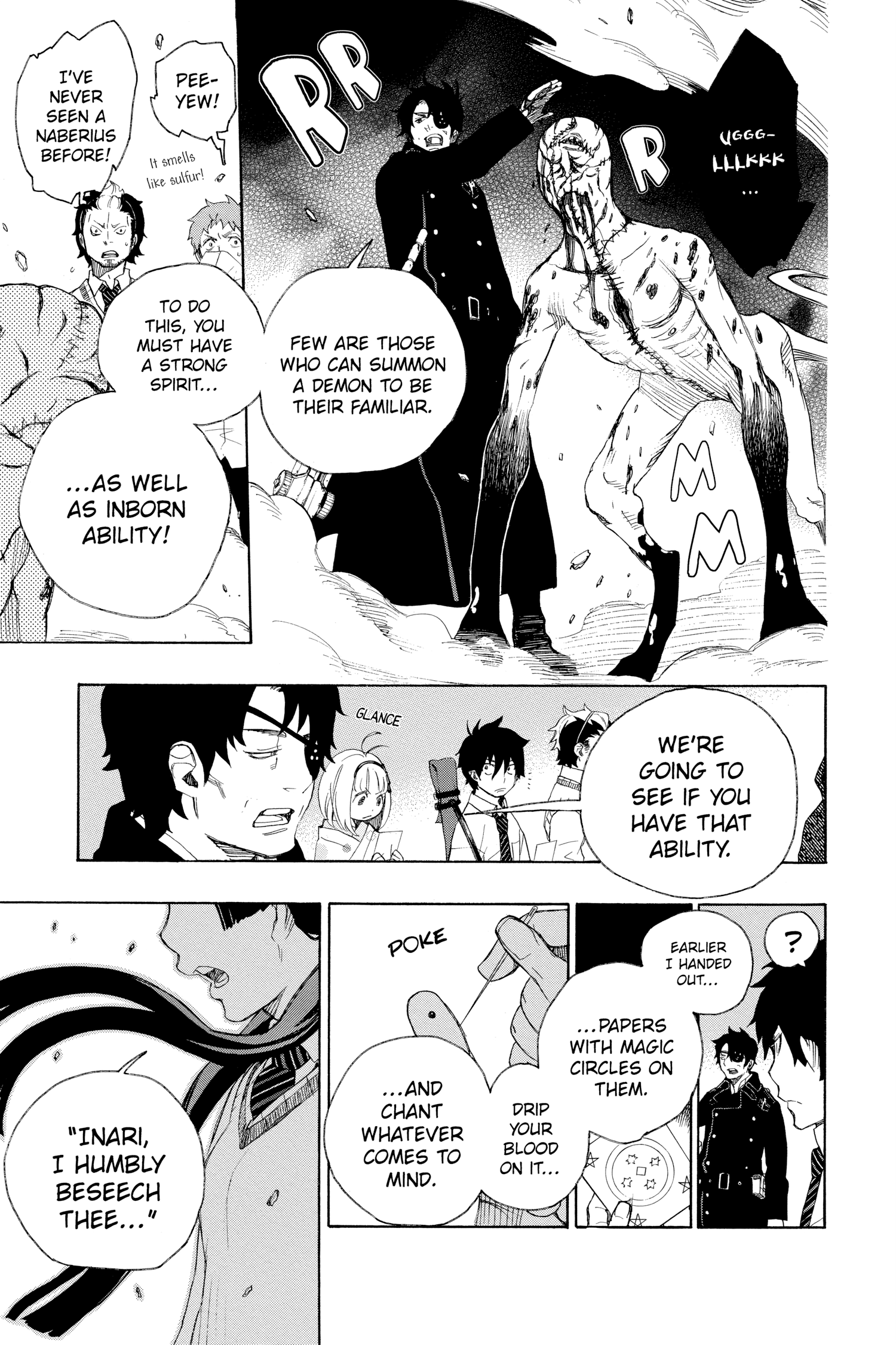 Read Blue Exorcist Manga Online
