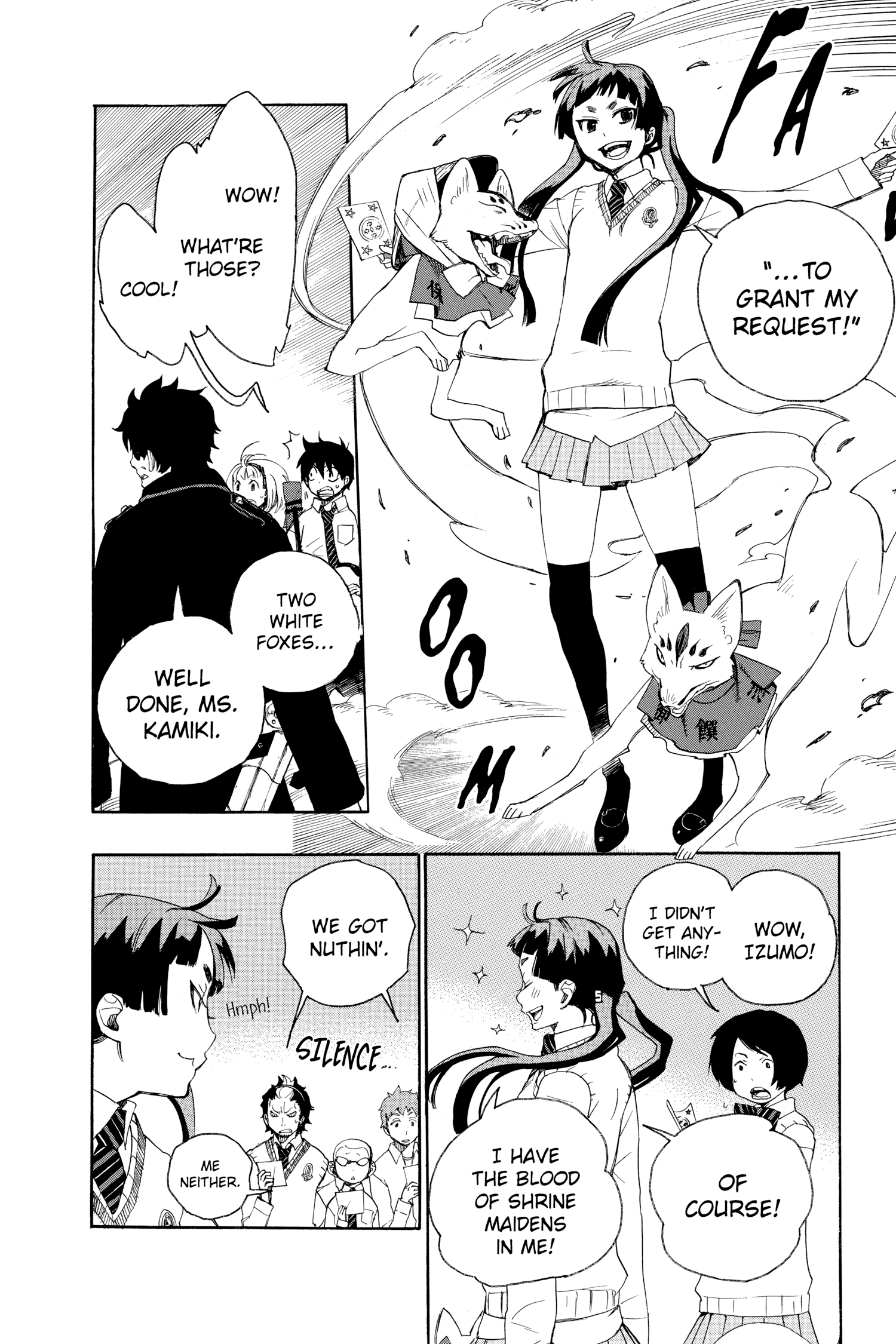 Read Blue Exorcist Manga Online