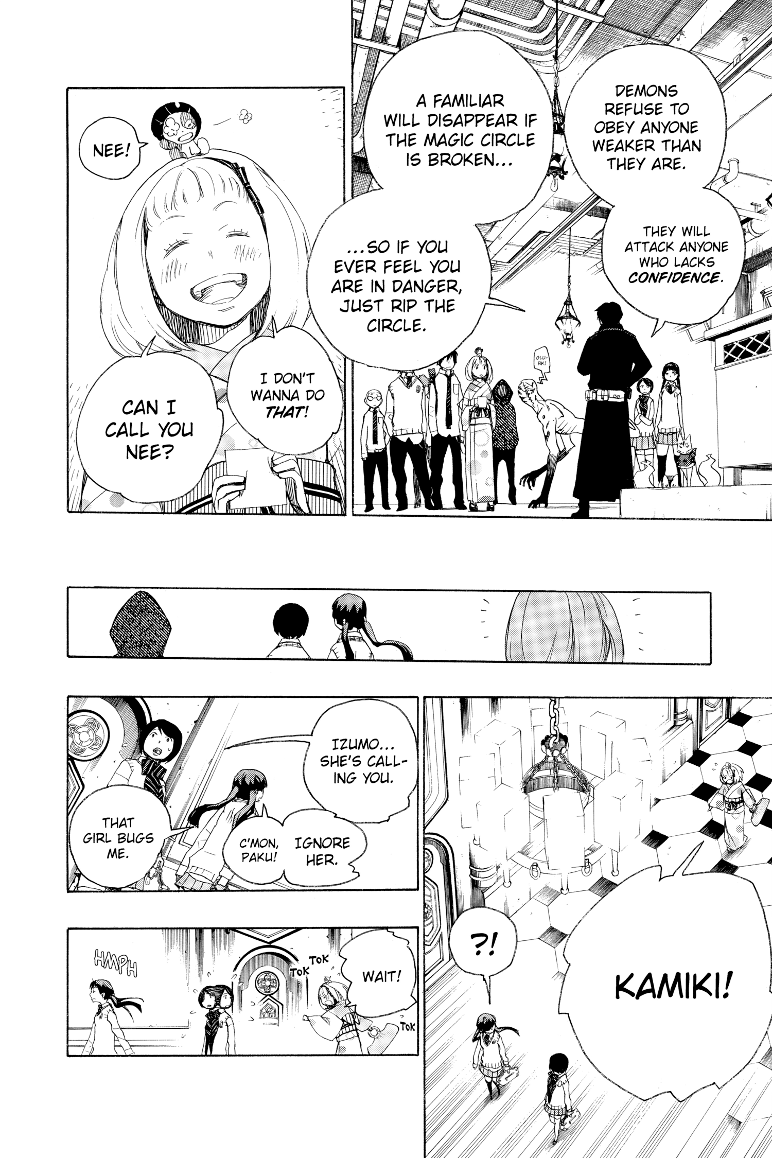 Read Blue Exorcist Manga Online