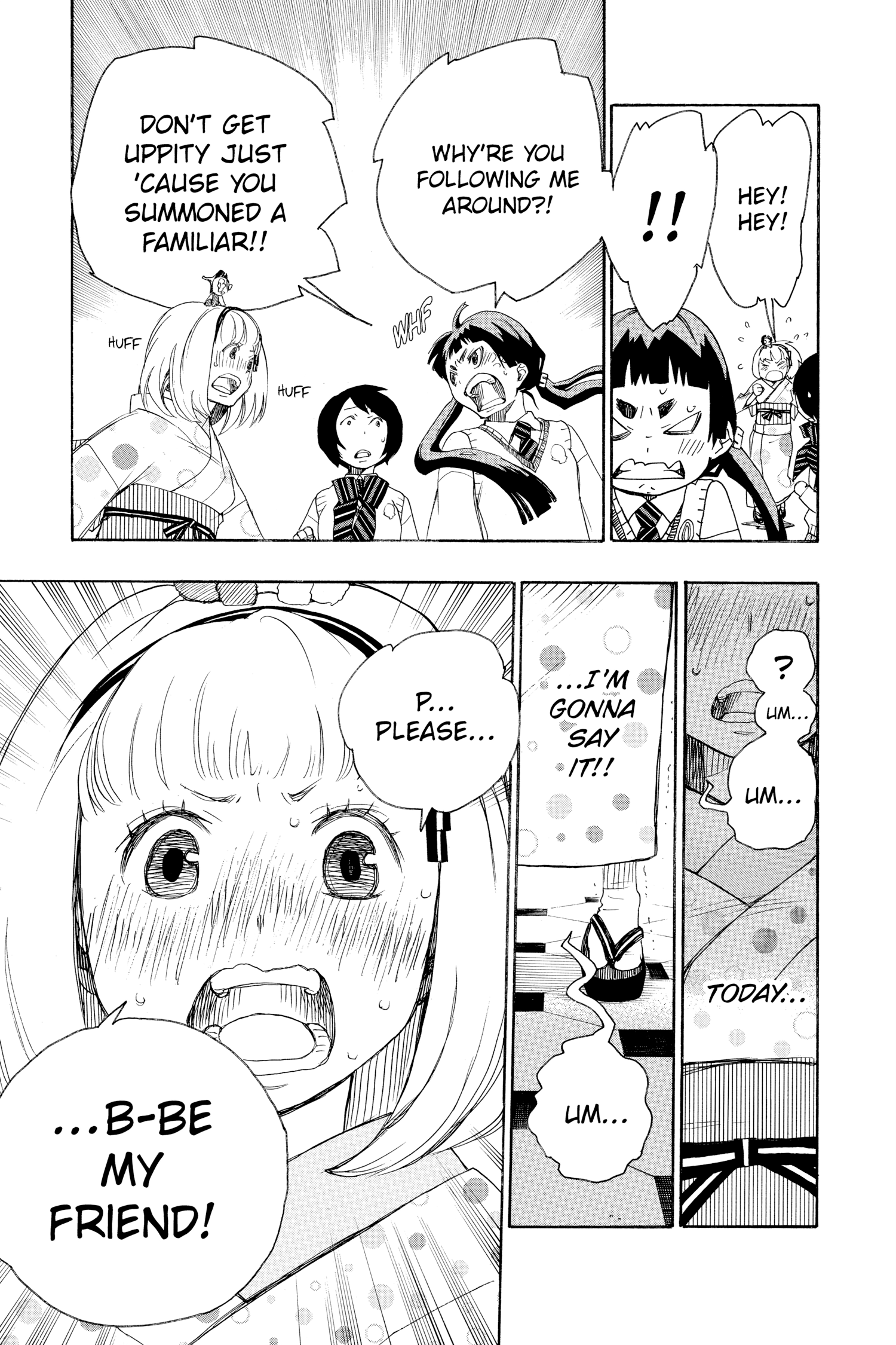 Read Blue Exorcist Manga Online