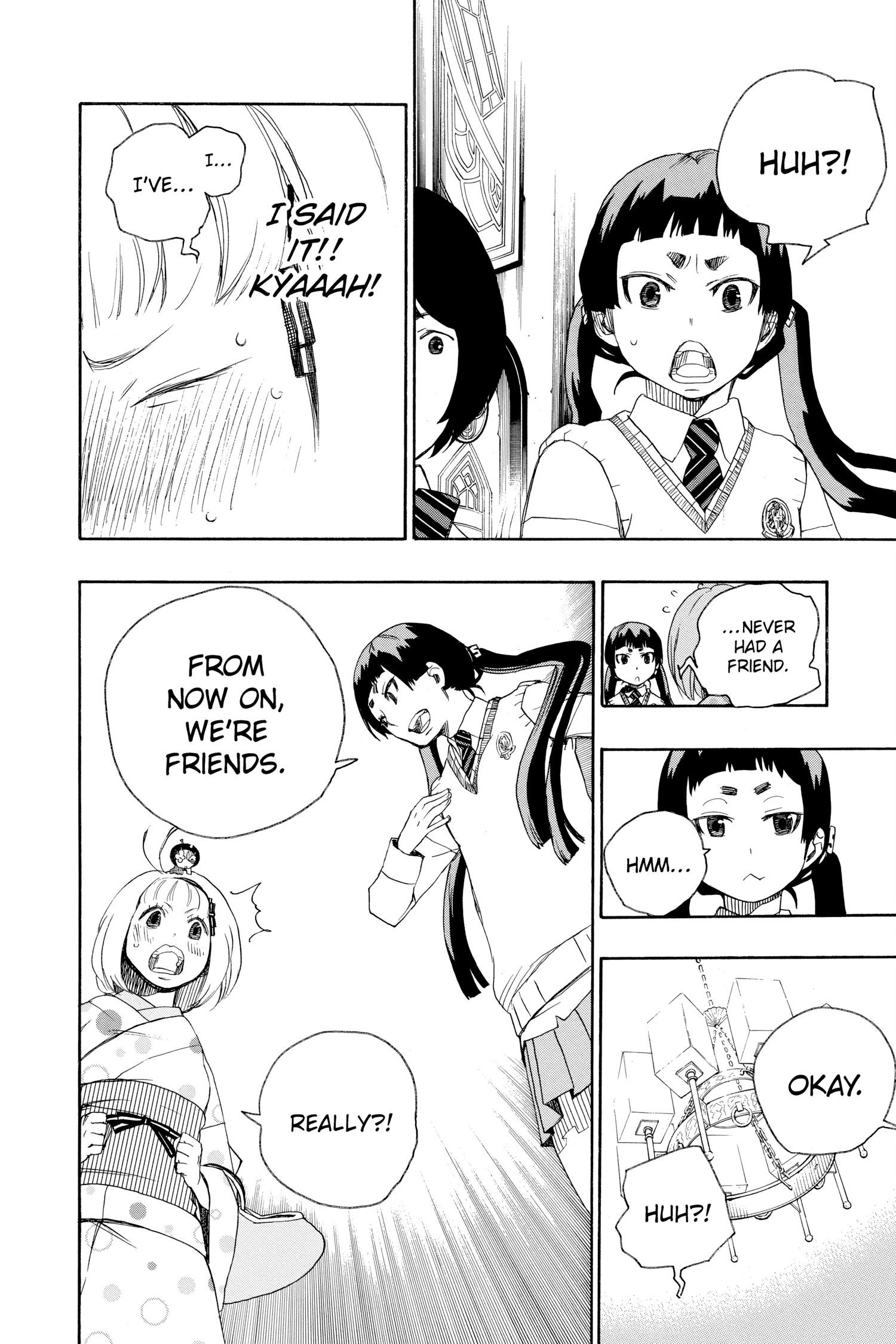 Read Blue Exorcist Manga Online