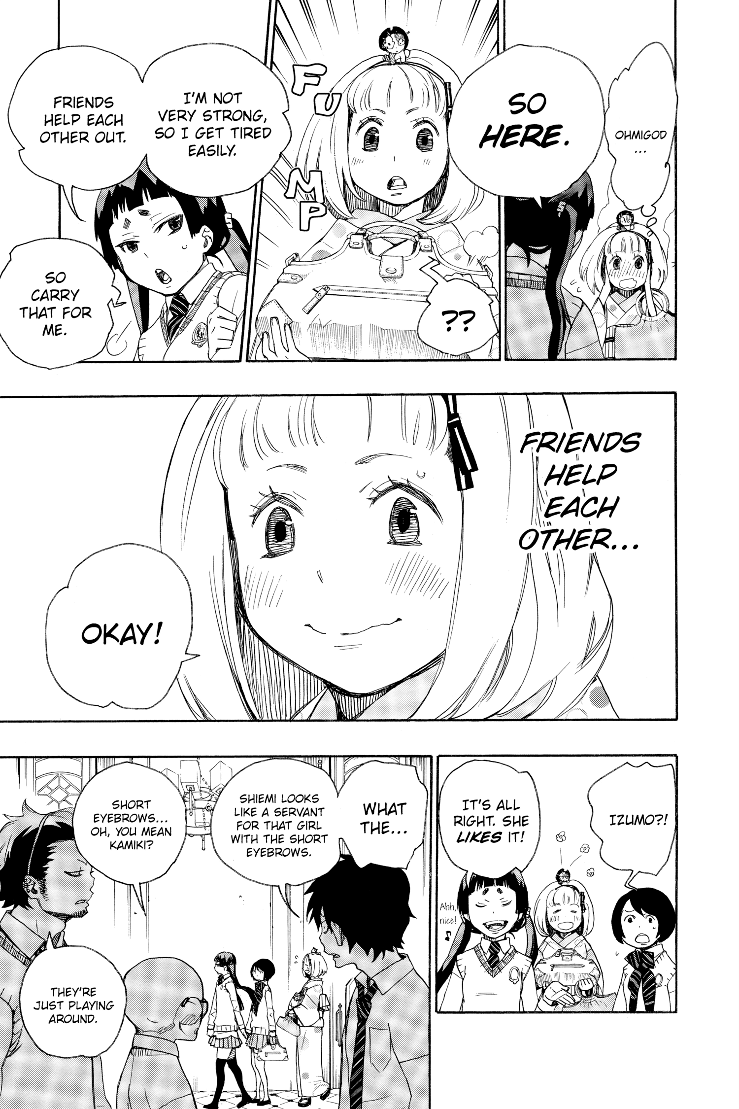 Read Blue Exorcist Manga Online