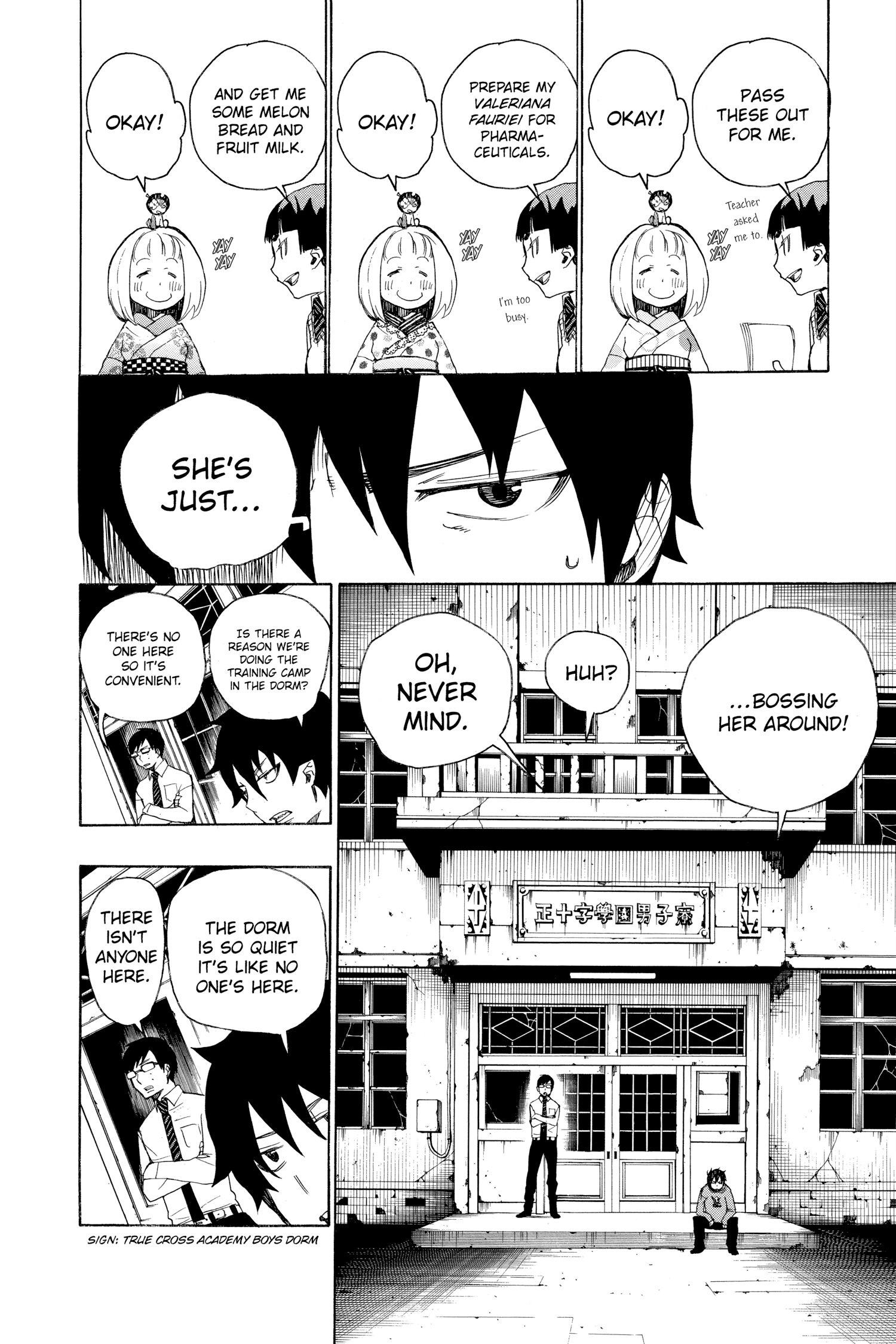 Read Blue Exorcist Manga Online