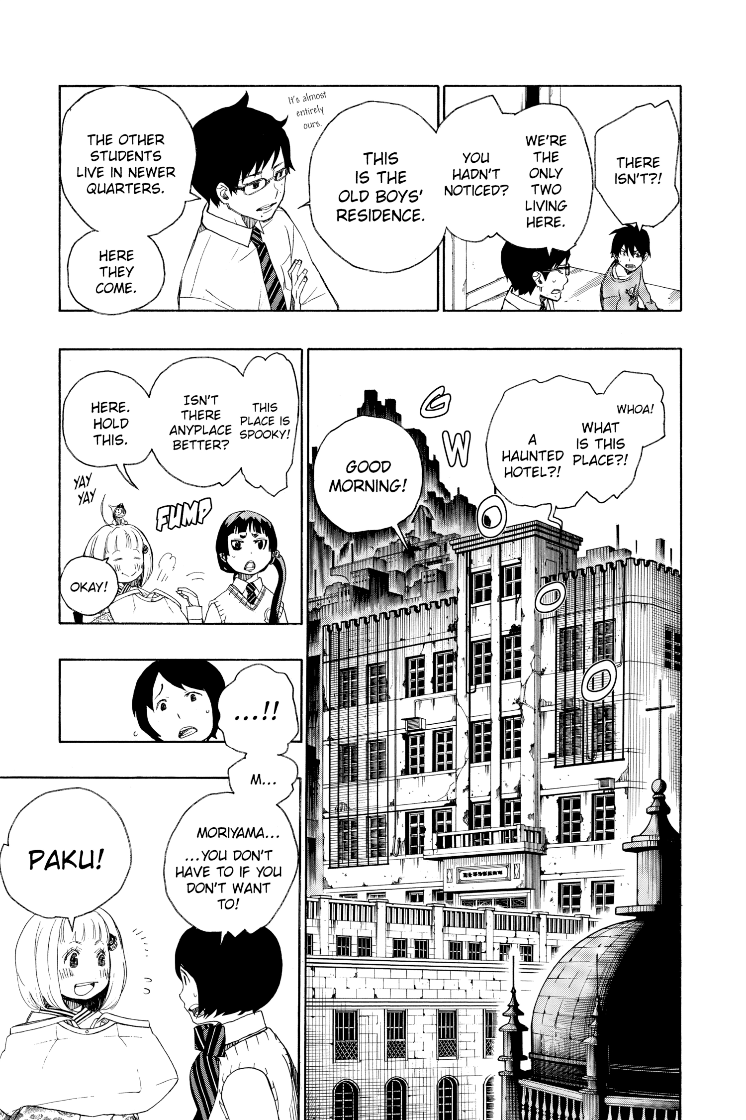 Read Blue Exorcist Manga Online