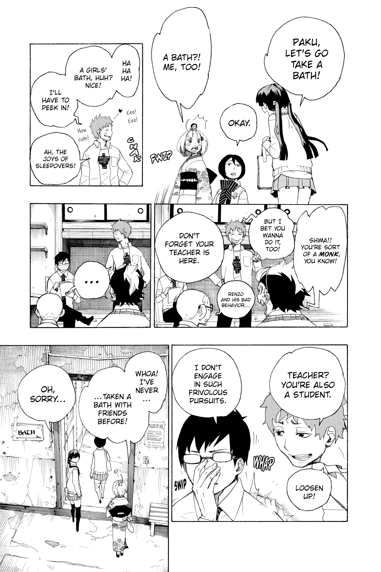 Read Blue Exorcist Manga Online