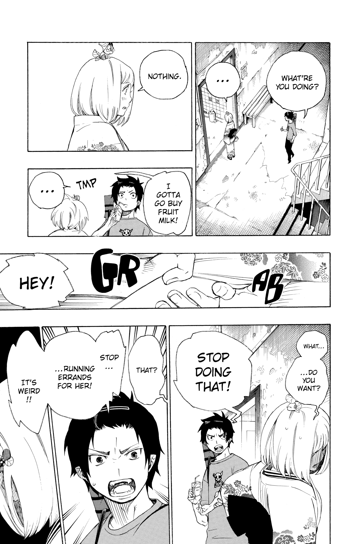 Read Blue Exorcist Manga Online