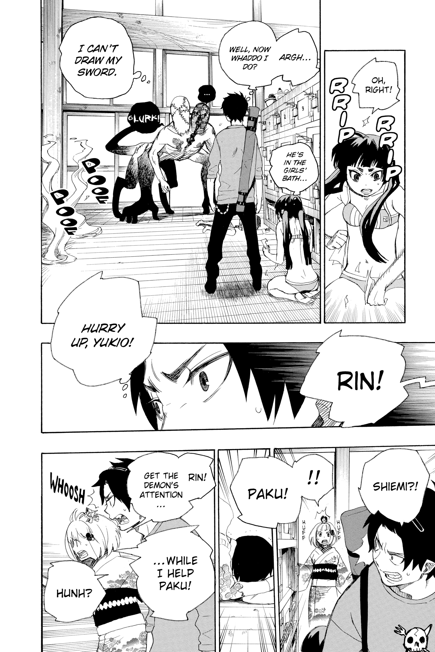 Read Blue Exorcist Manga Online