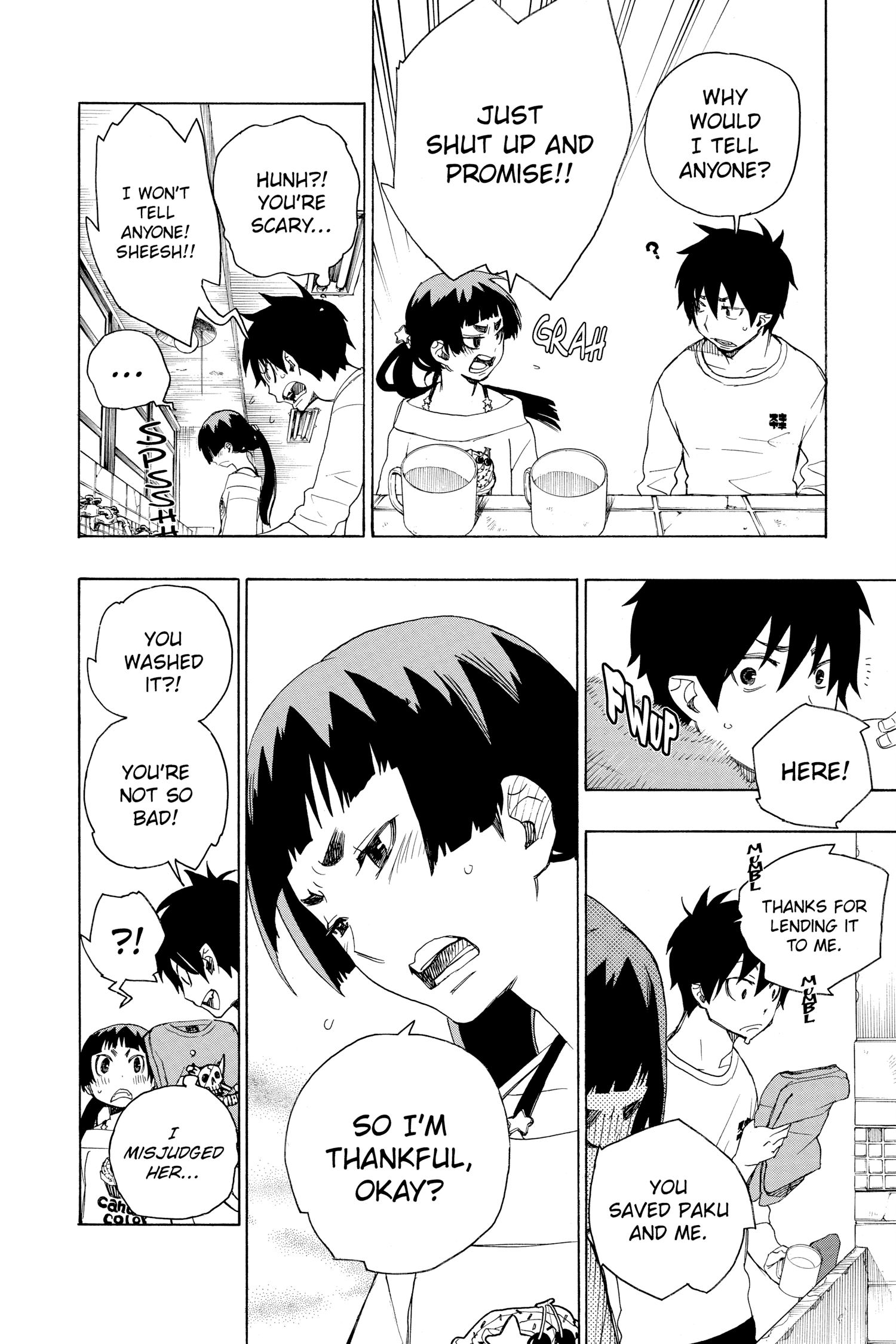 Read Blue Exorcist Manga Online