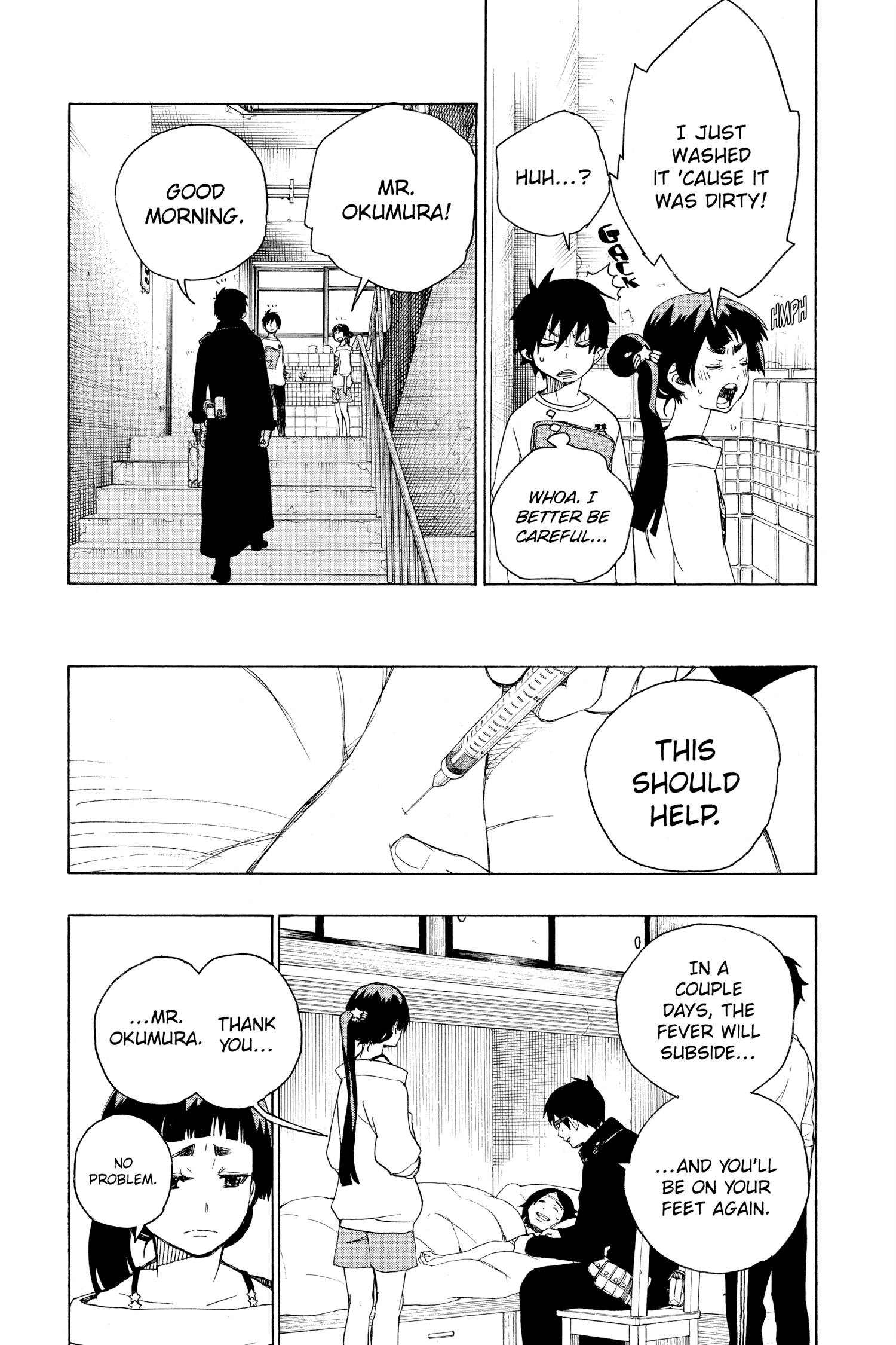 Read Blue Exorcist Manga Online