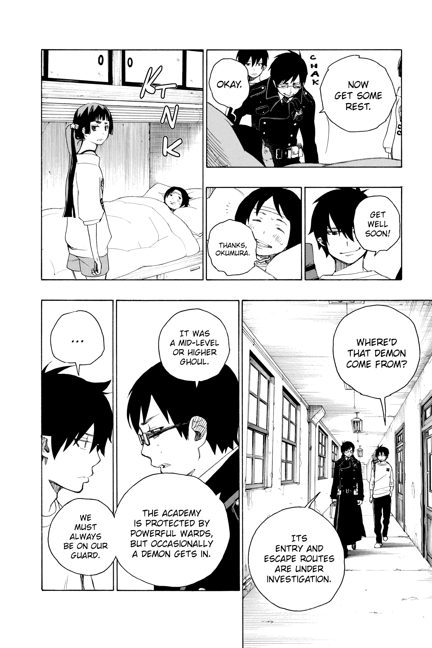 Read Blue Exorcist Manga Online