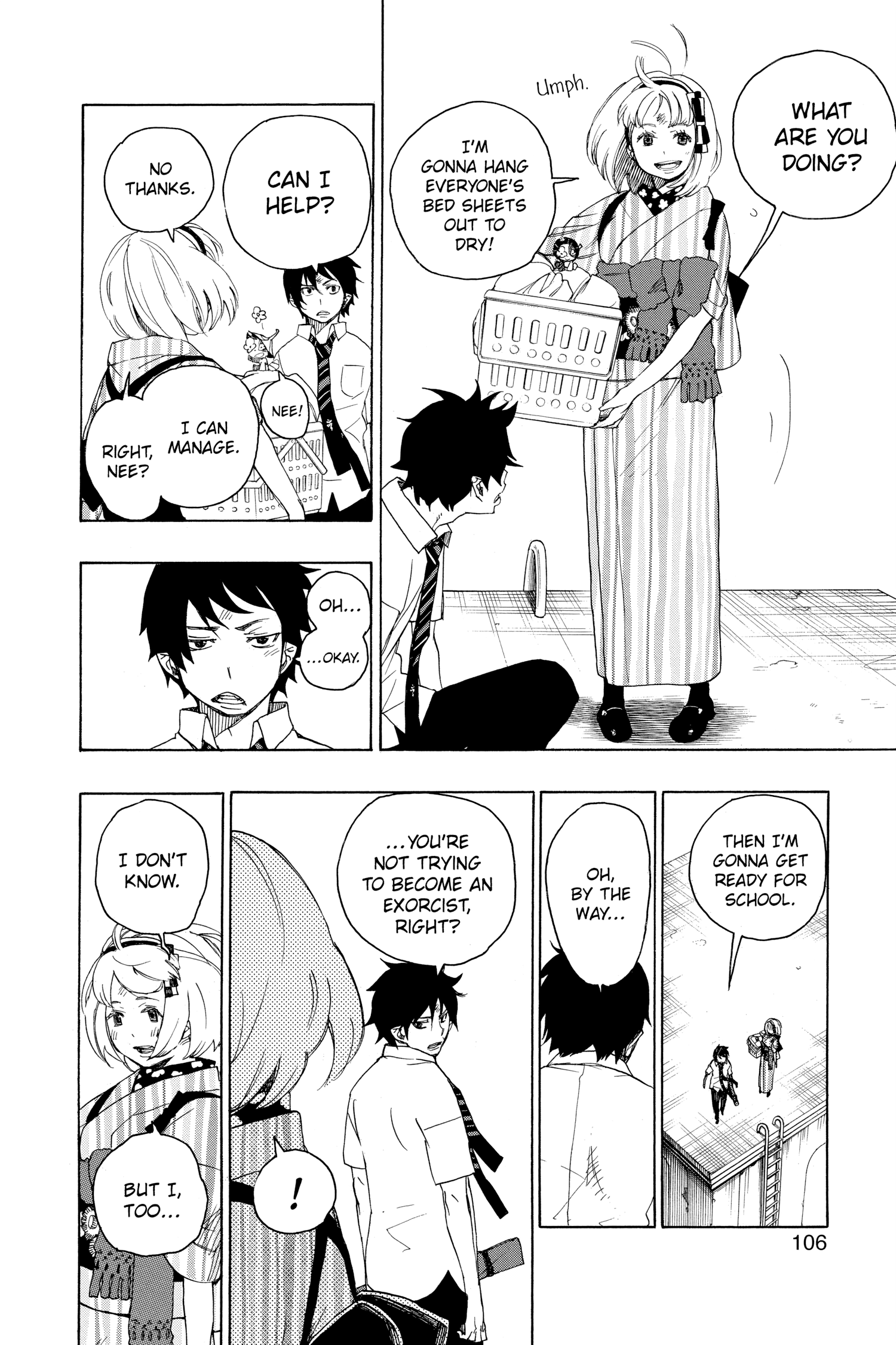 Read Blue Exorcist Manga Online
