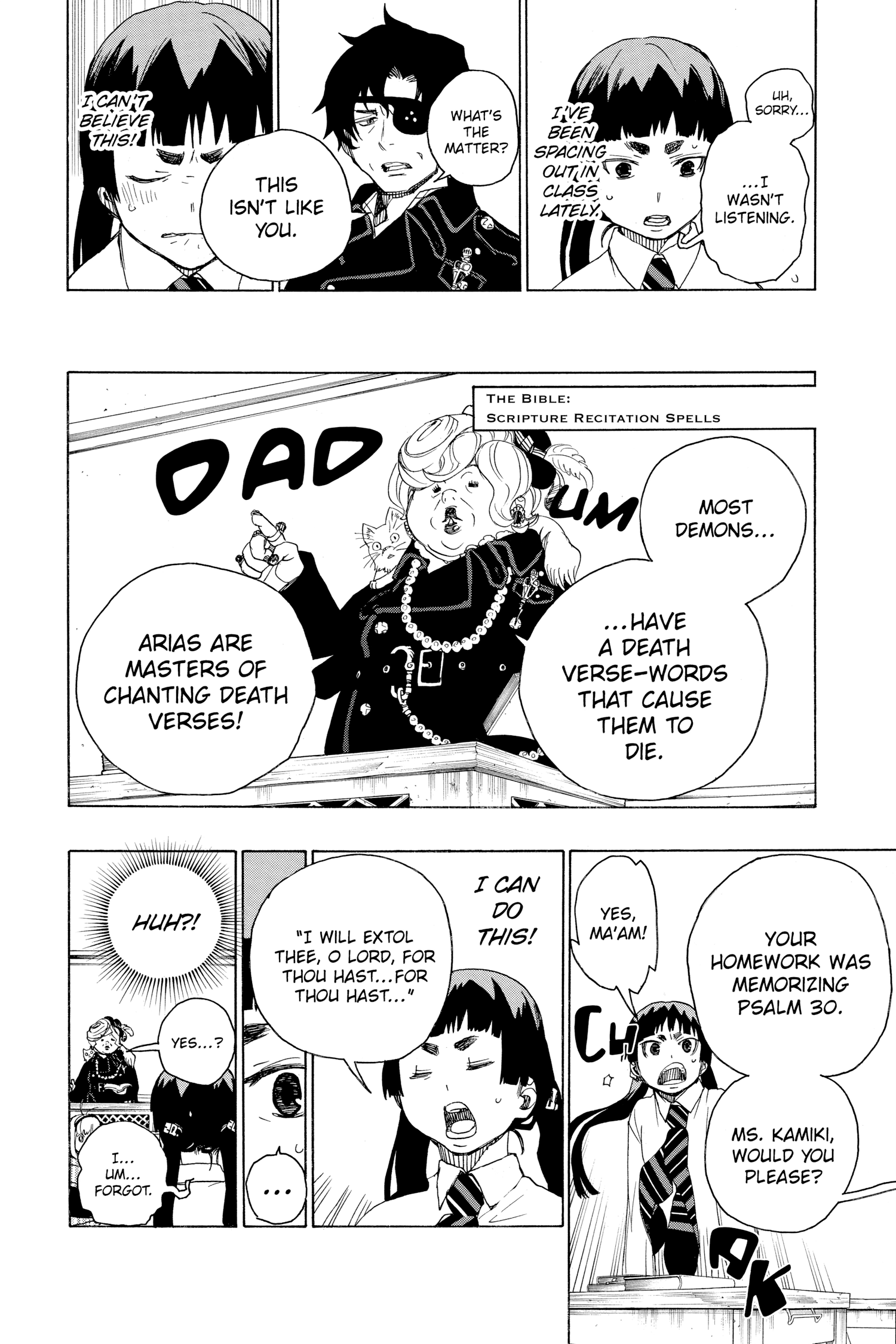 Read Blue Exorcist Manga Online