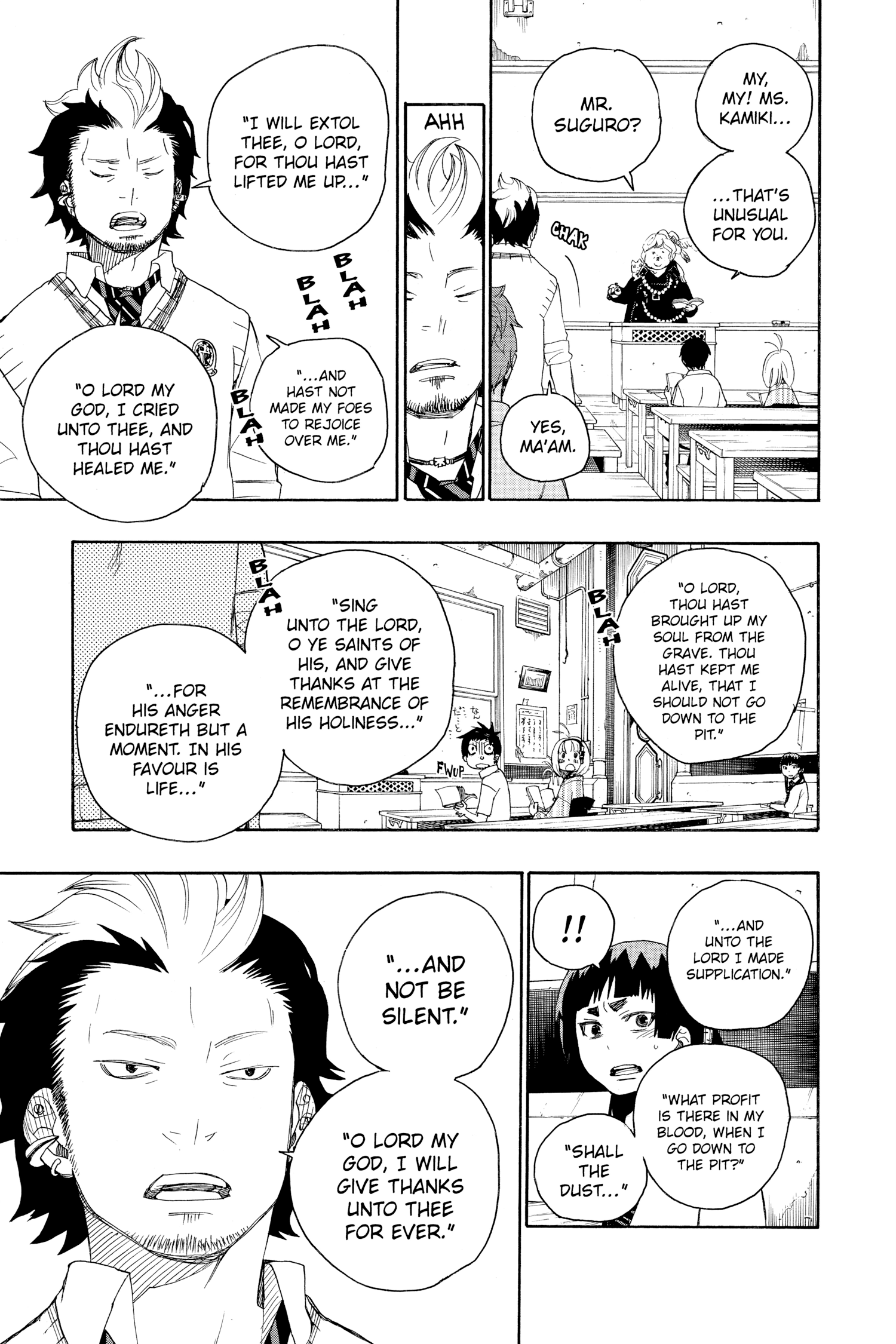 Read Blue Exorcist Manga Online