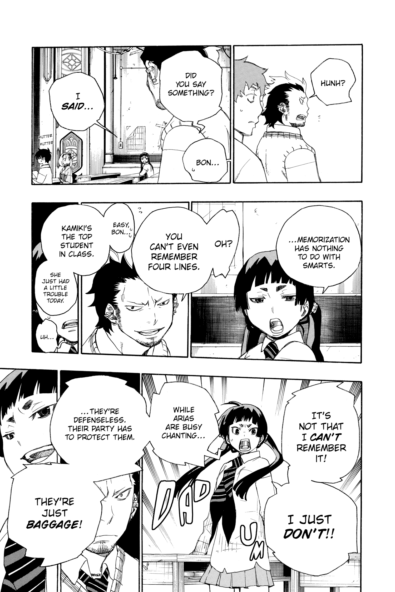 Read Blue Exorcist Manga Online