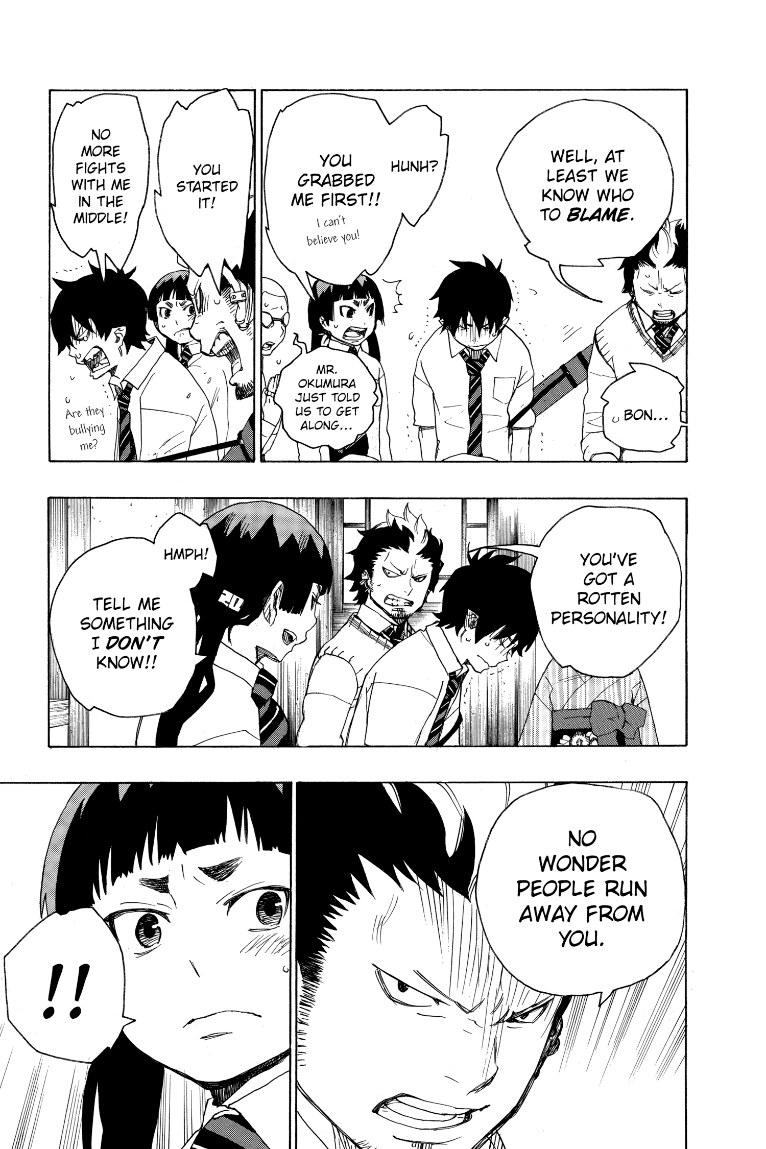 Read Blue Exorcist Manga Online