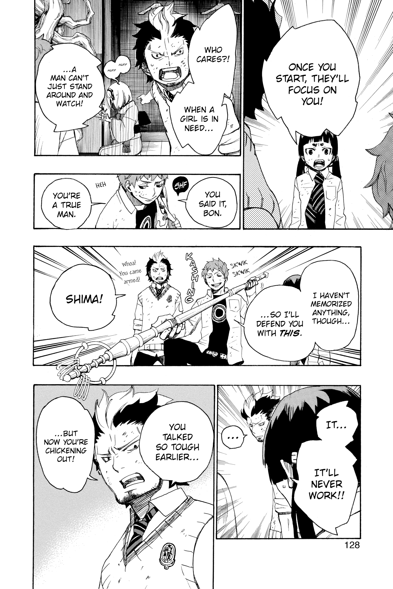 Read Blue Exorcist Manga Online