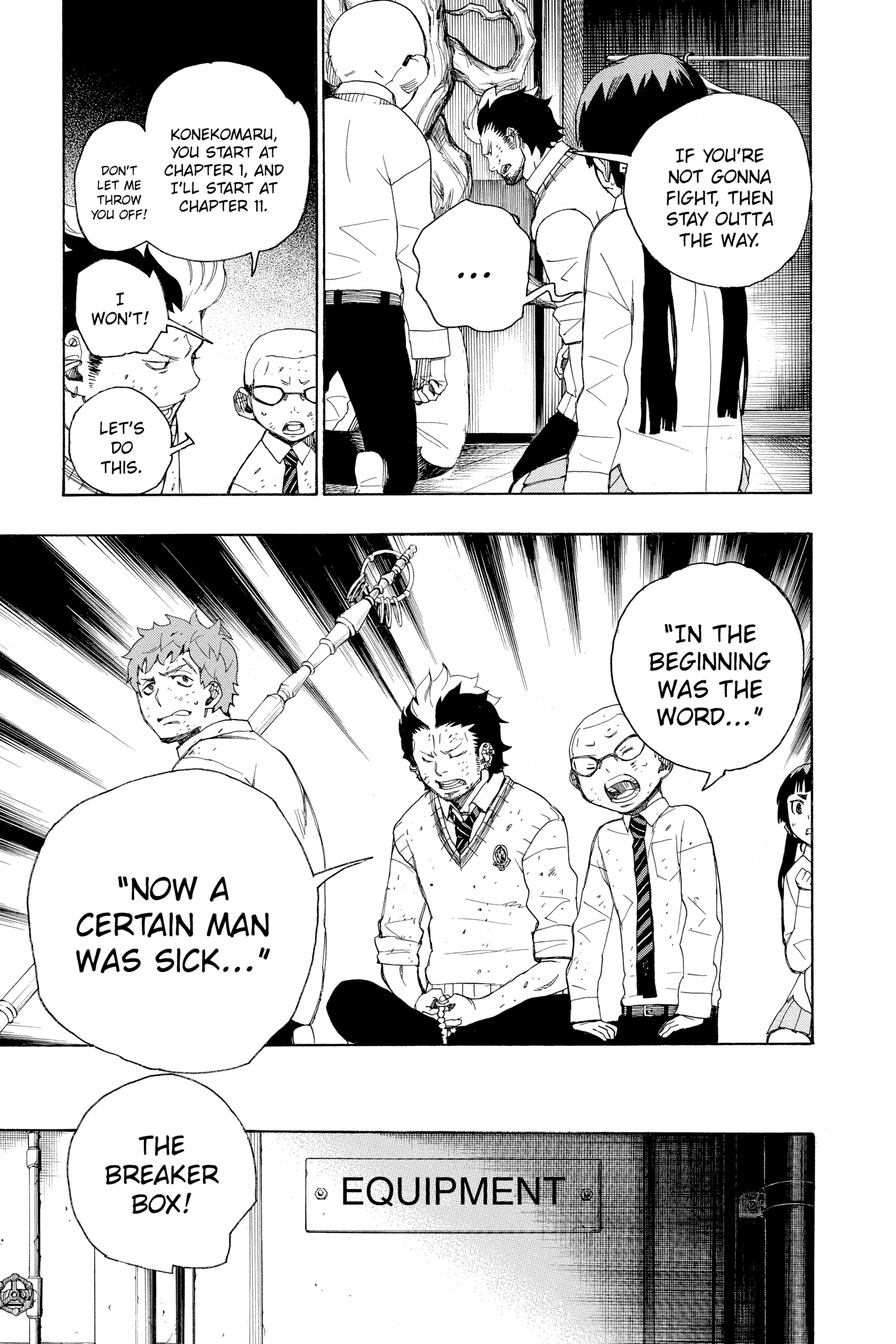 Read Blue Exorcist Manga Online