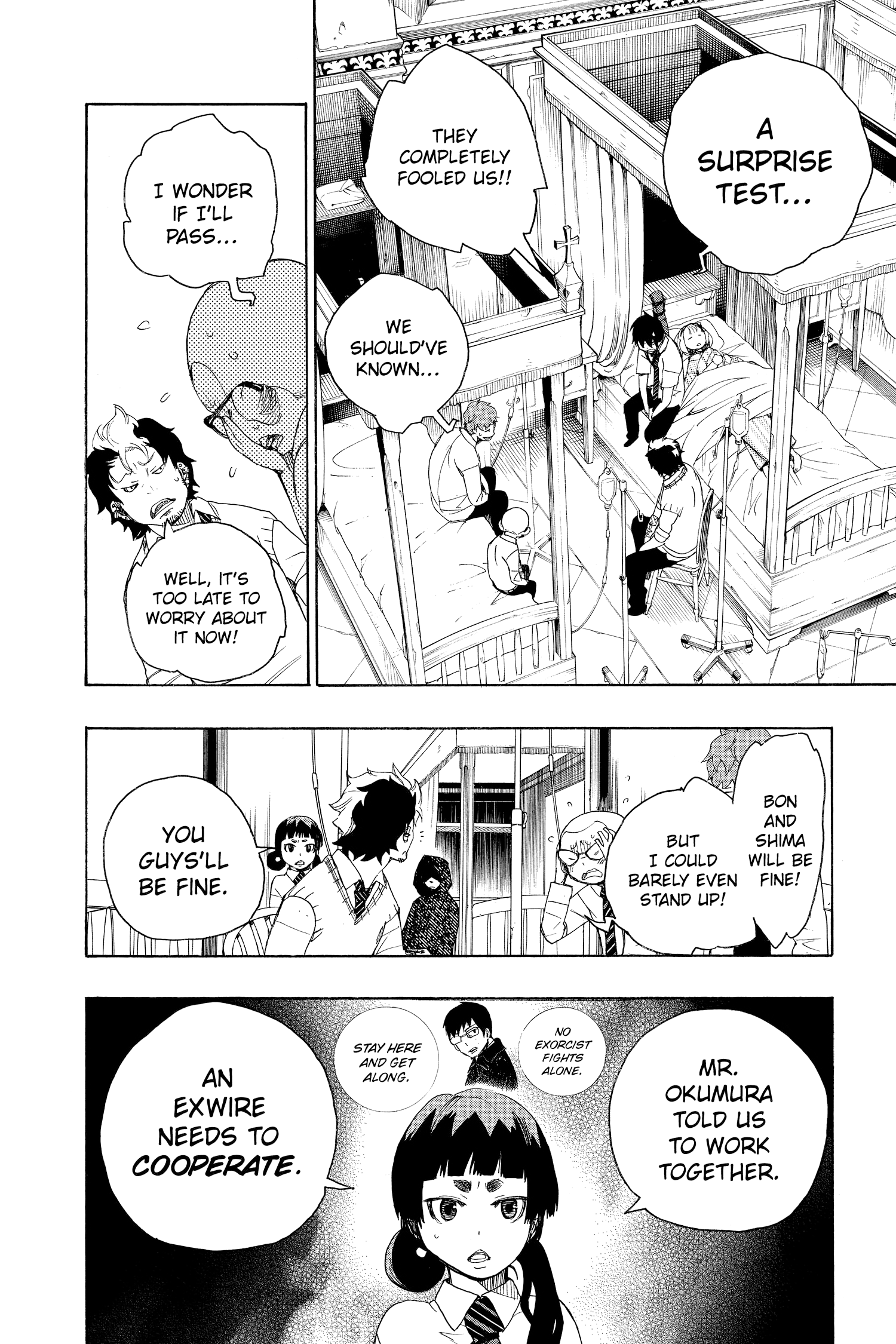Read Blue Exorcist Manga Online