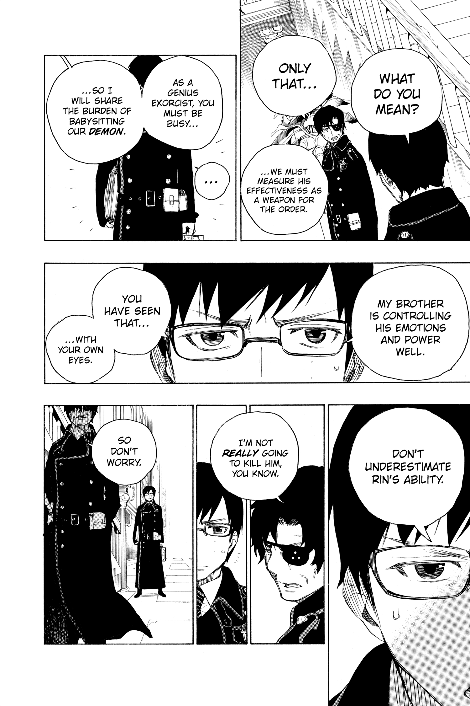 Read Blue Exorcist Manga Online