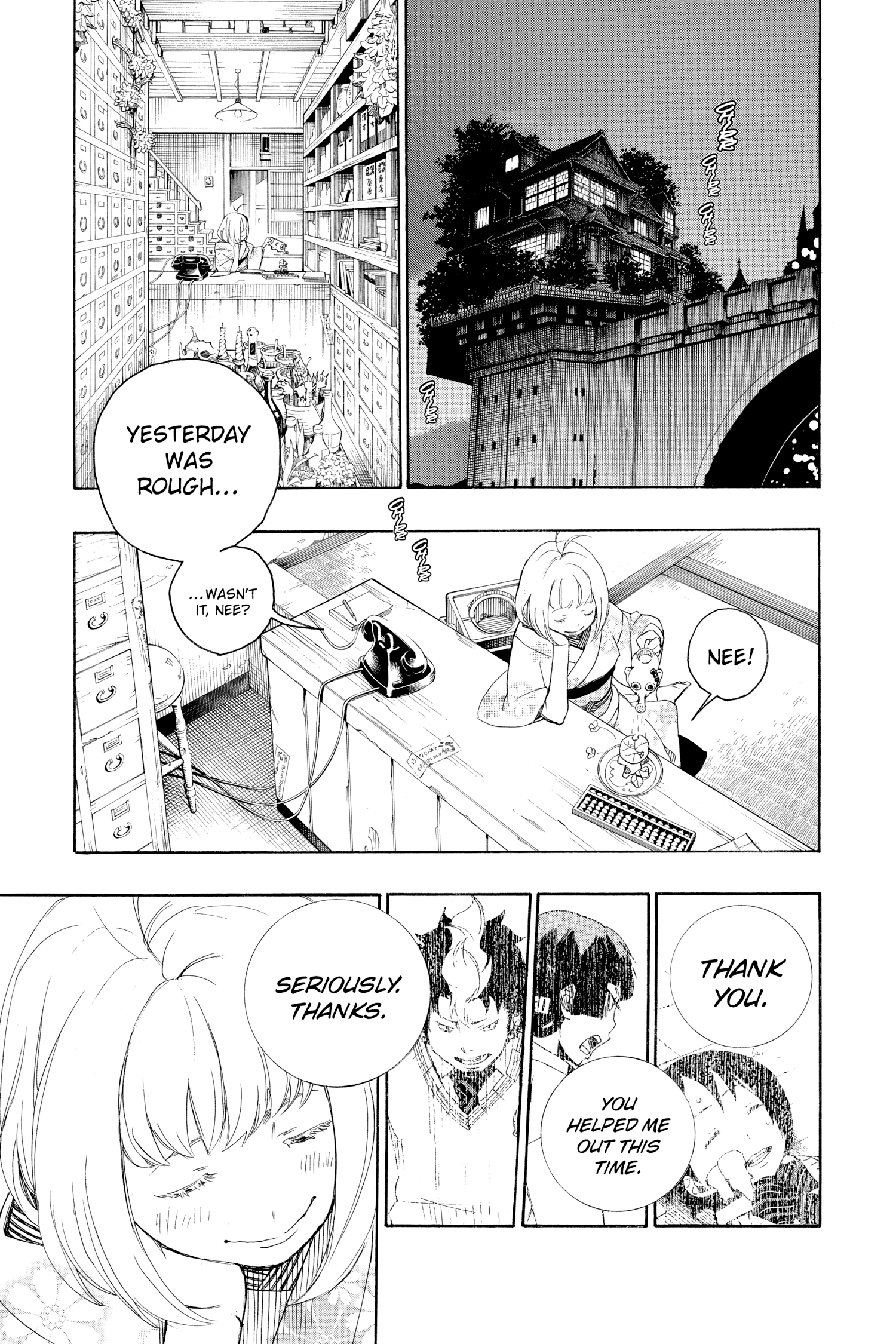 Read Blue Exorcist Manga Online