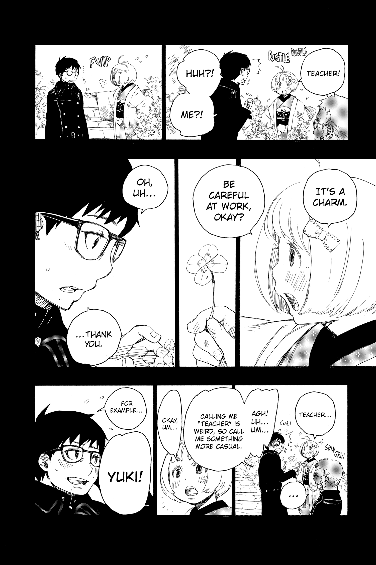 Read Blue Exorcist Manga Online