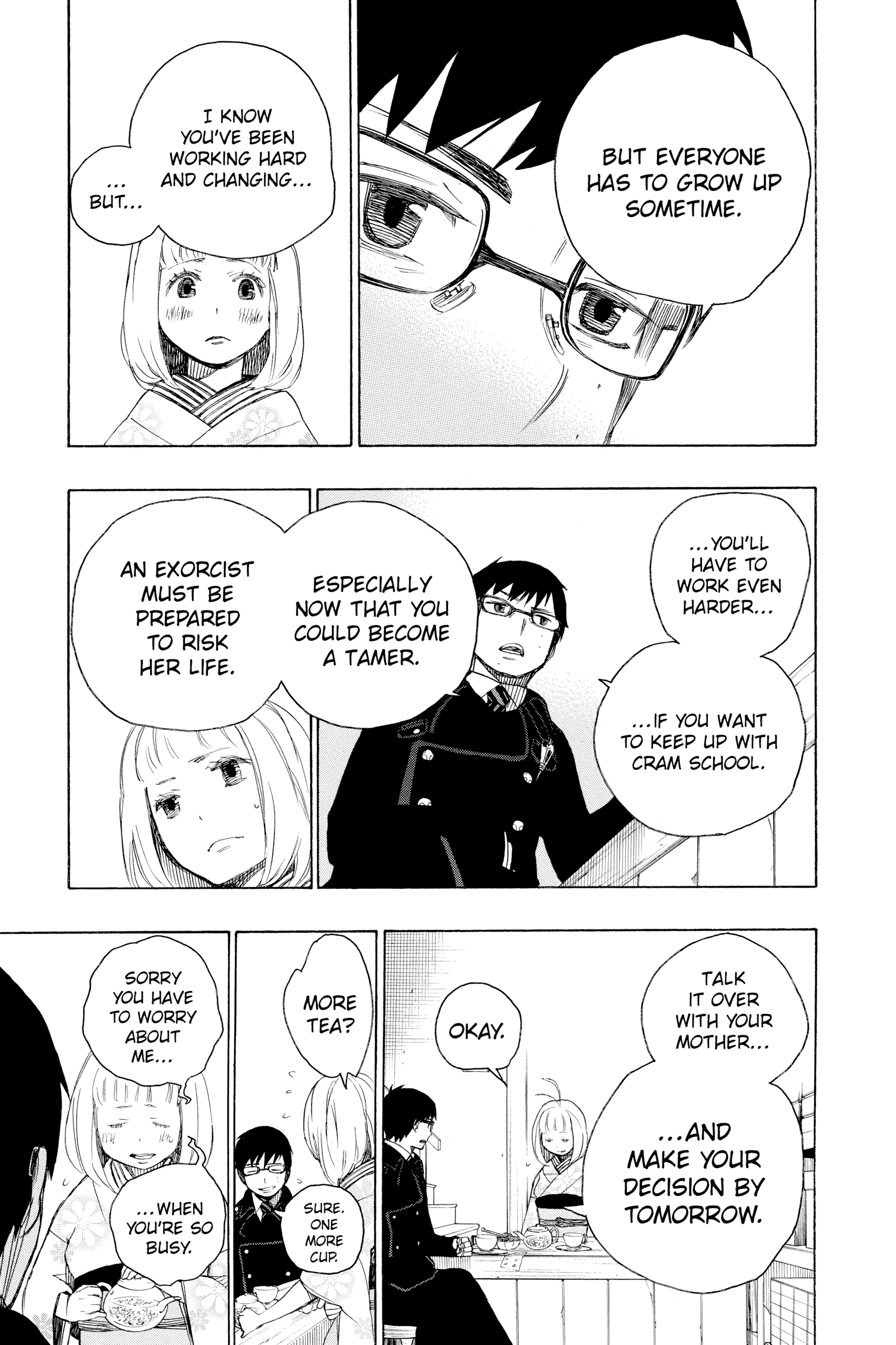 Read Blue Exorcist Manga Online