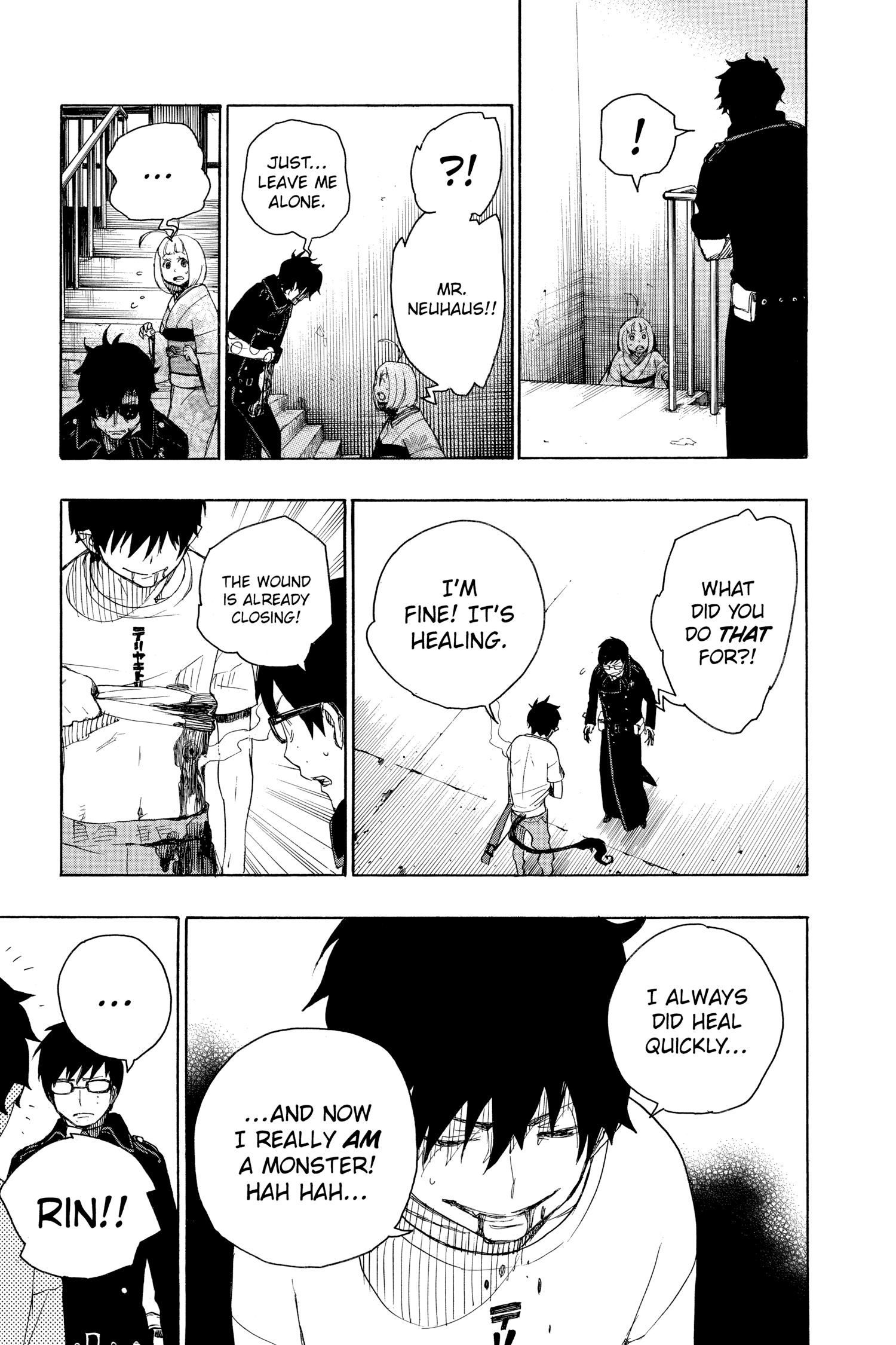 Read Blue Exorcist Manga Online