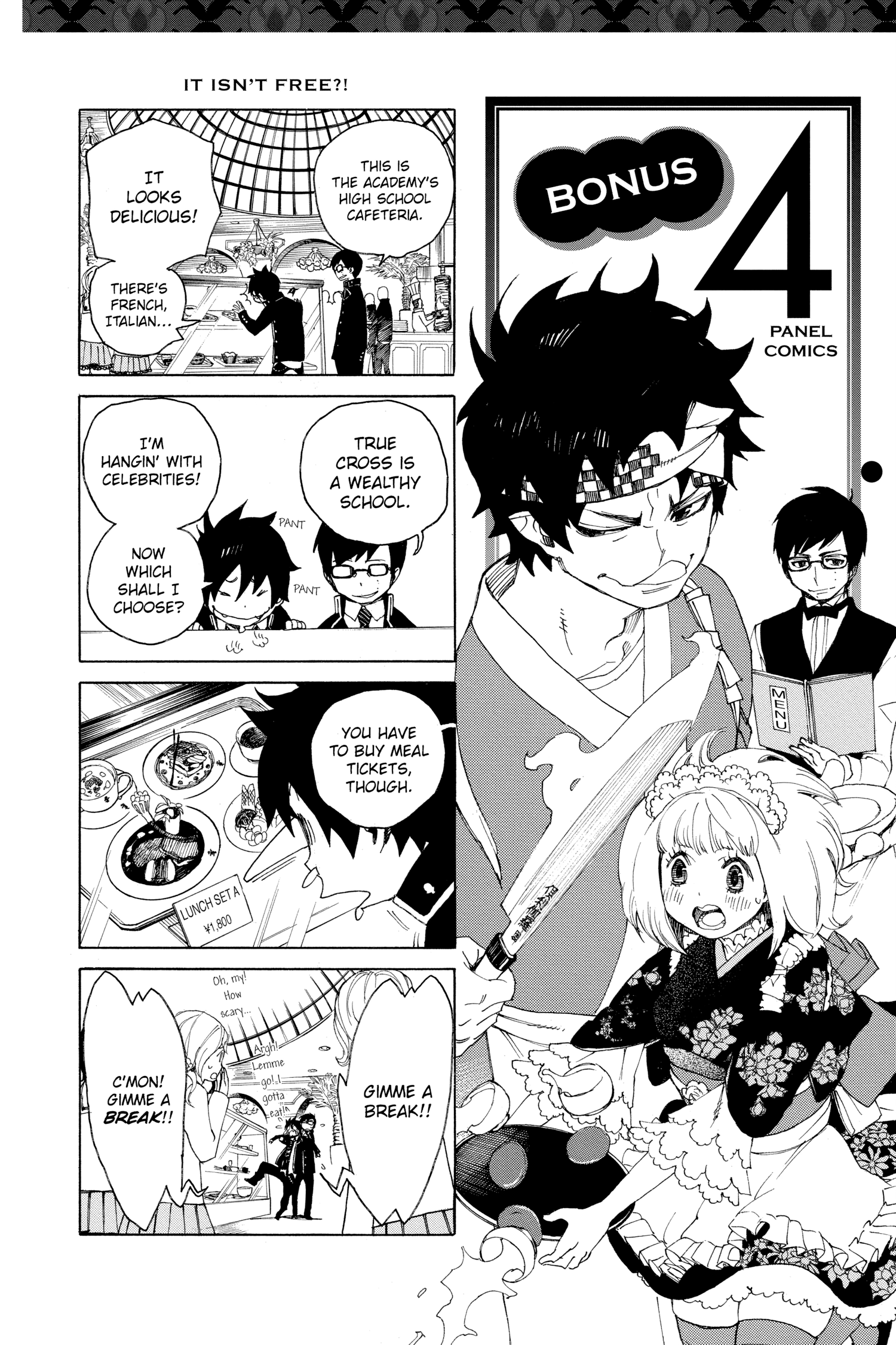 Read Blue Exorcist Manga Online
