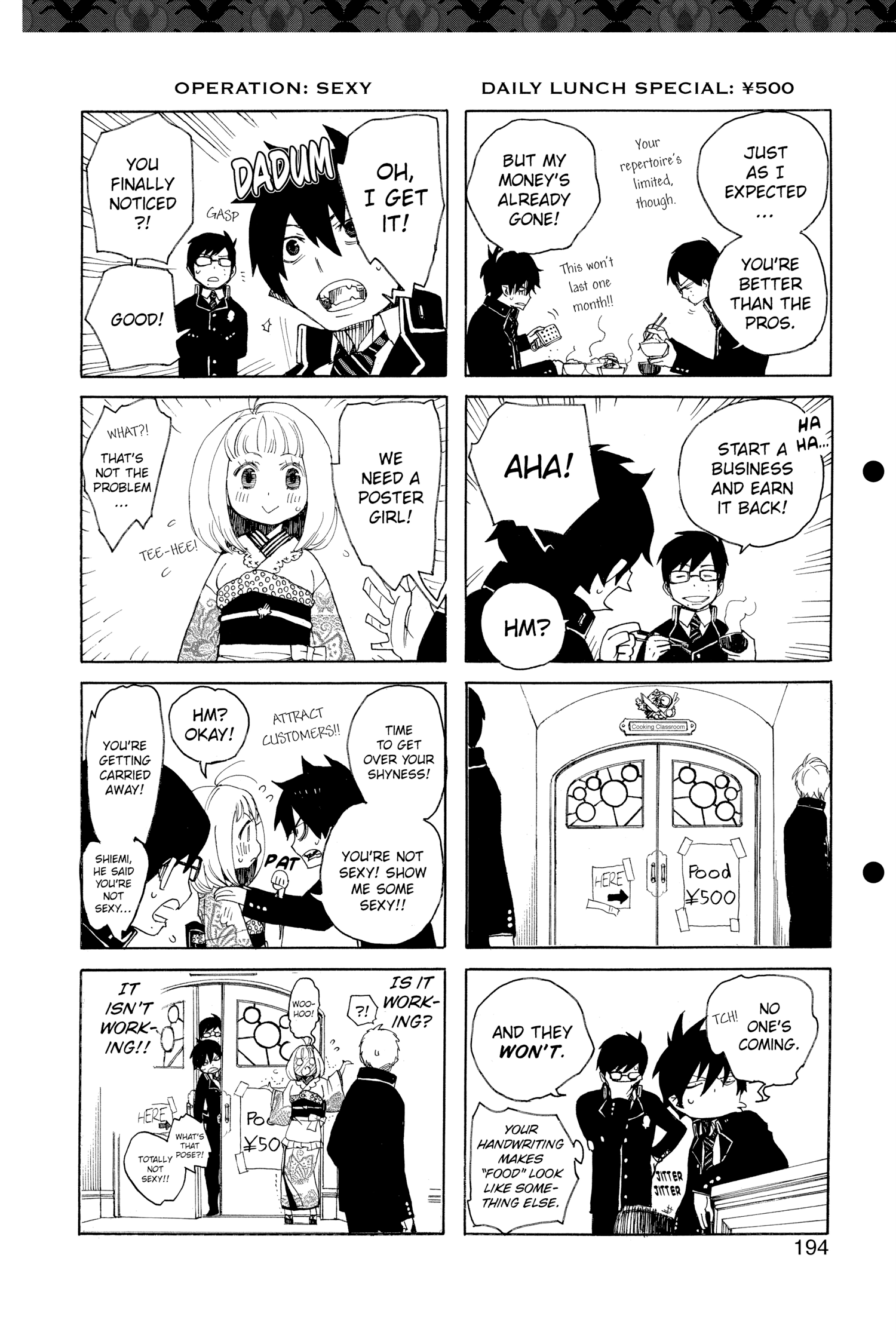 Read Blue Exorcist Manga Online