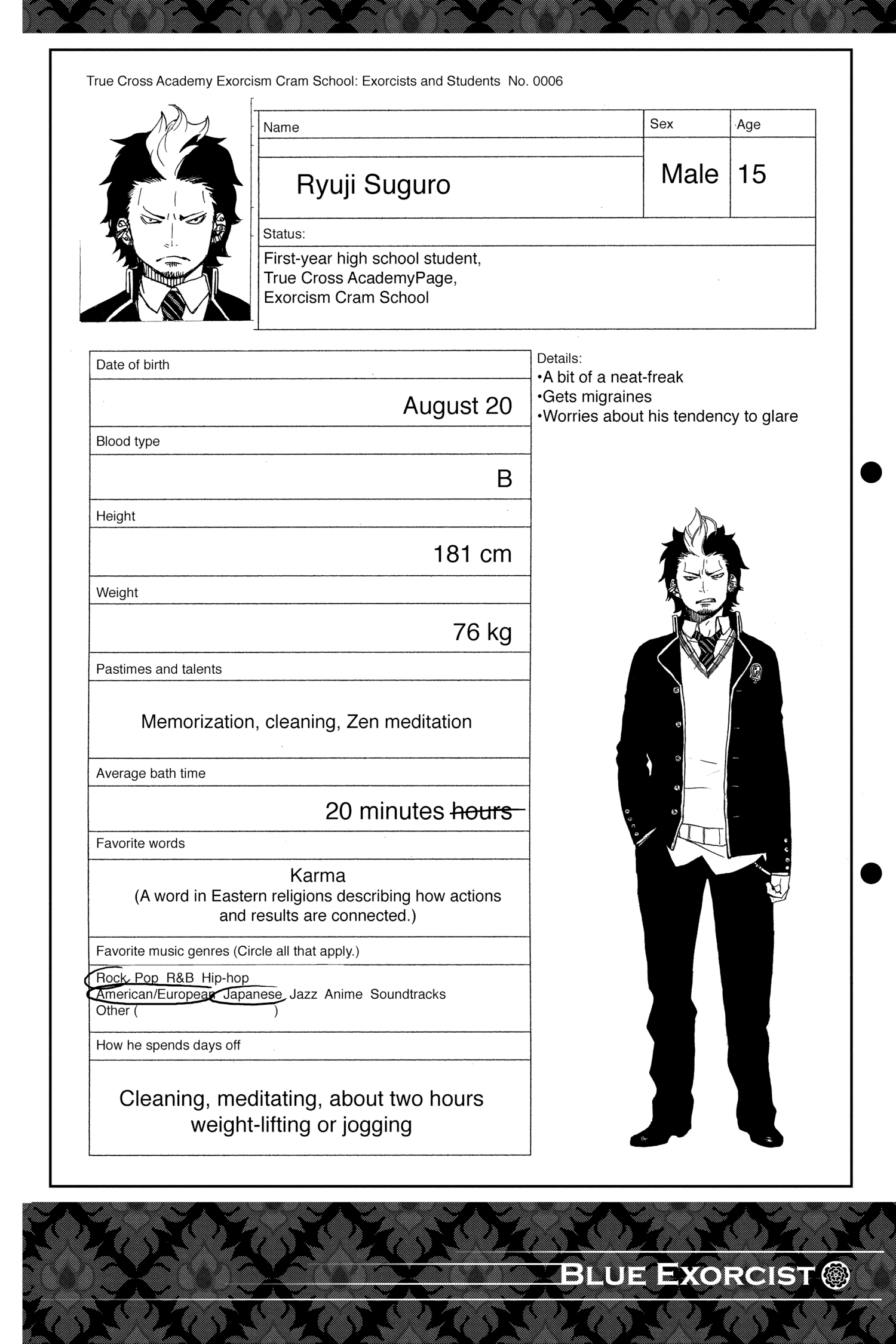 Read Blue Exorcist Manga Online
