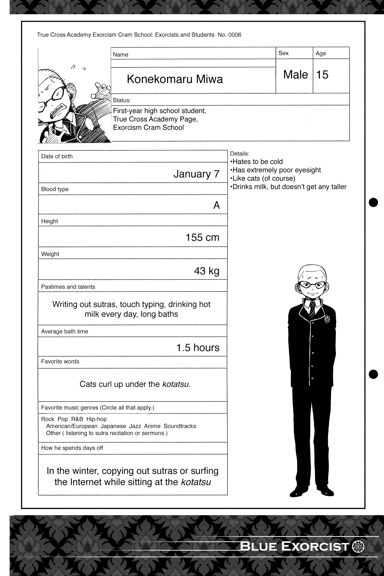 Read Blue Exorcist Manga Online