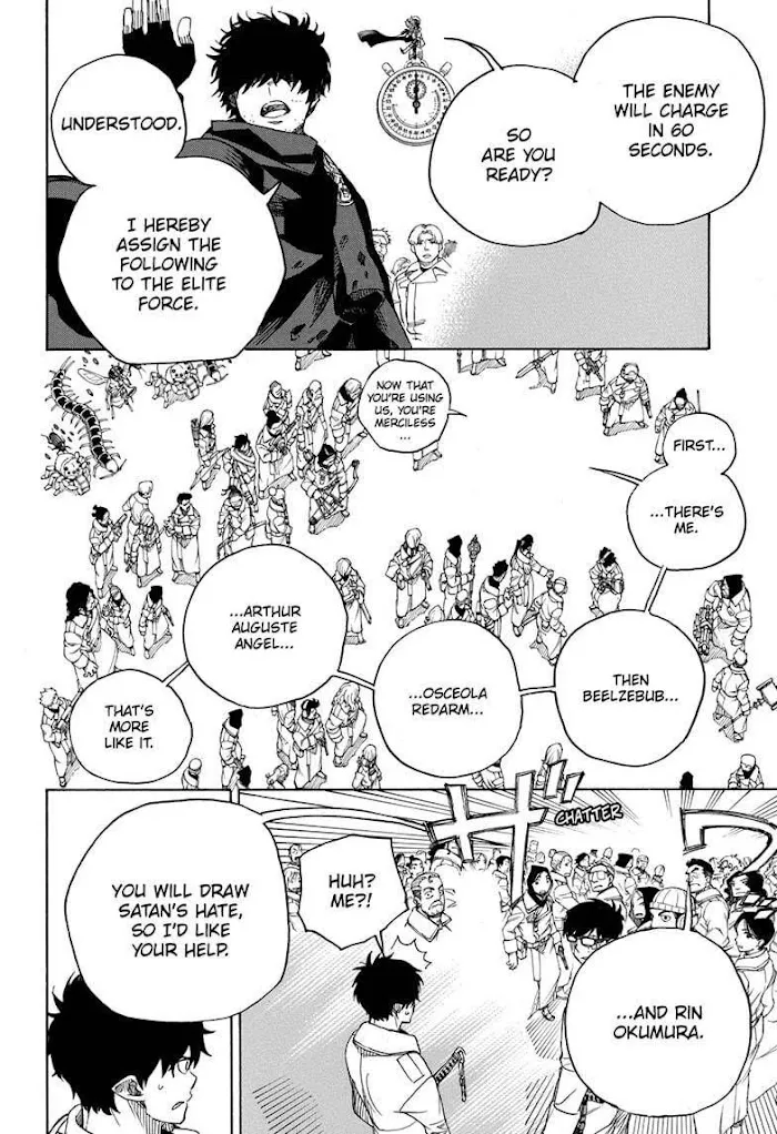 Read Blue Exorcist Manga Online