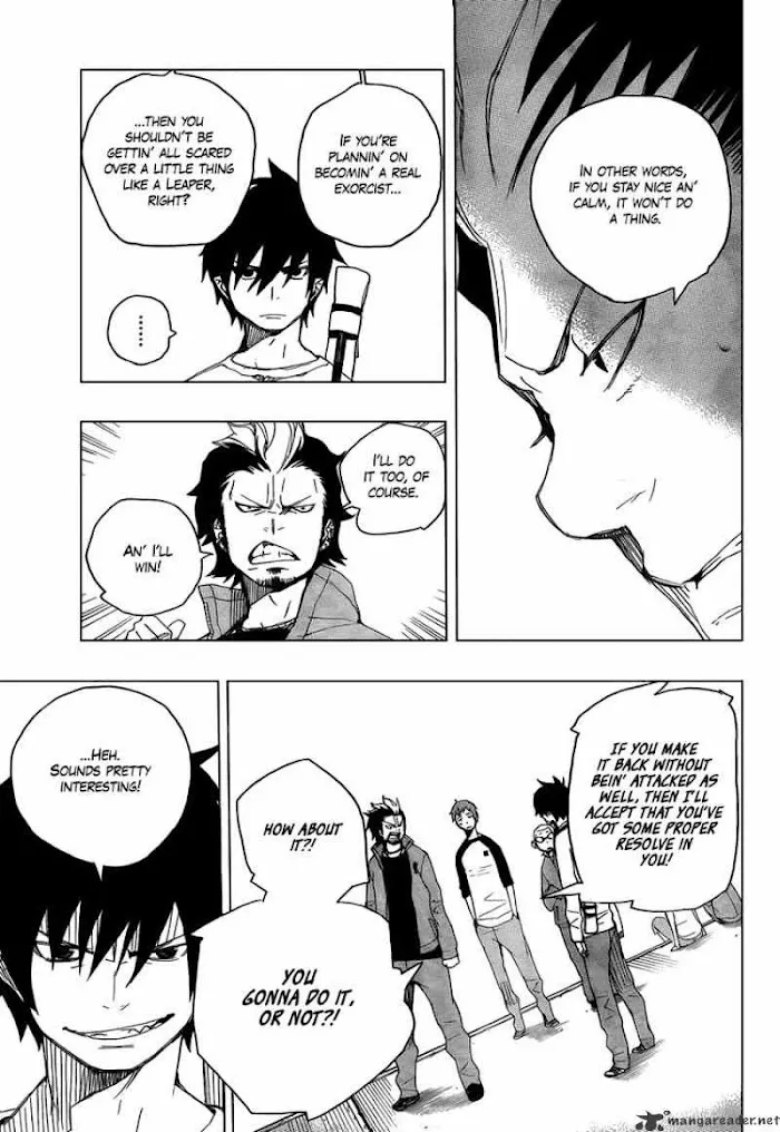 Read Blue Exorcist Manga Online
